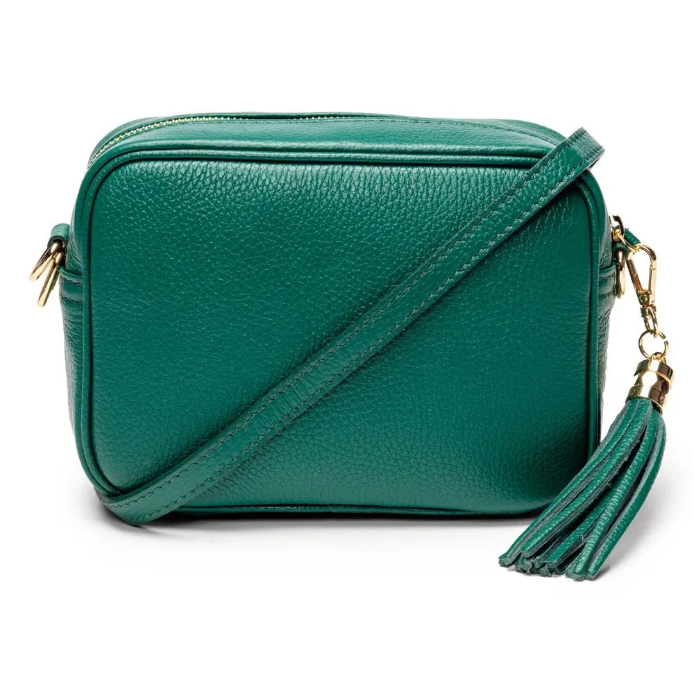 Elie Beaumont Peacock Green Crossbody