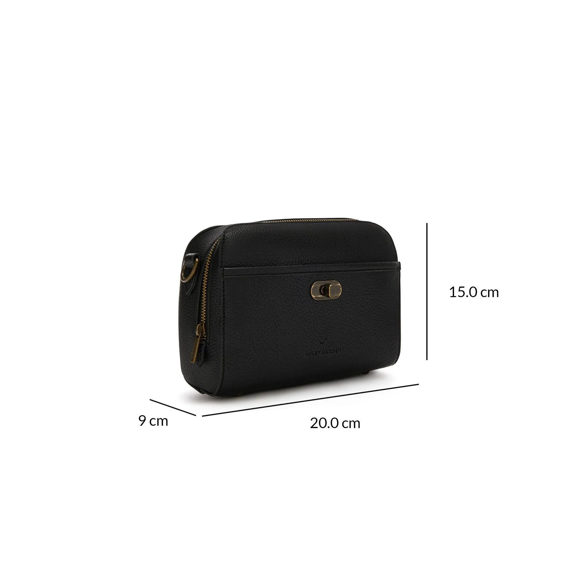 Essential Bag black crossbody bag
