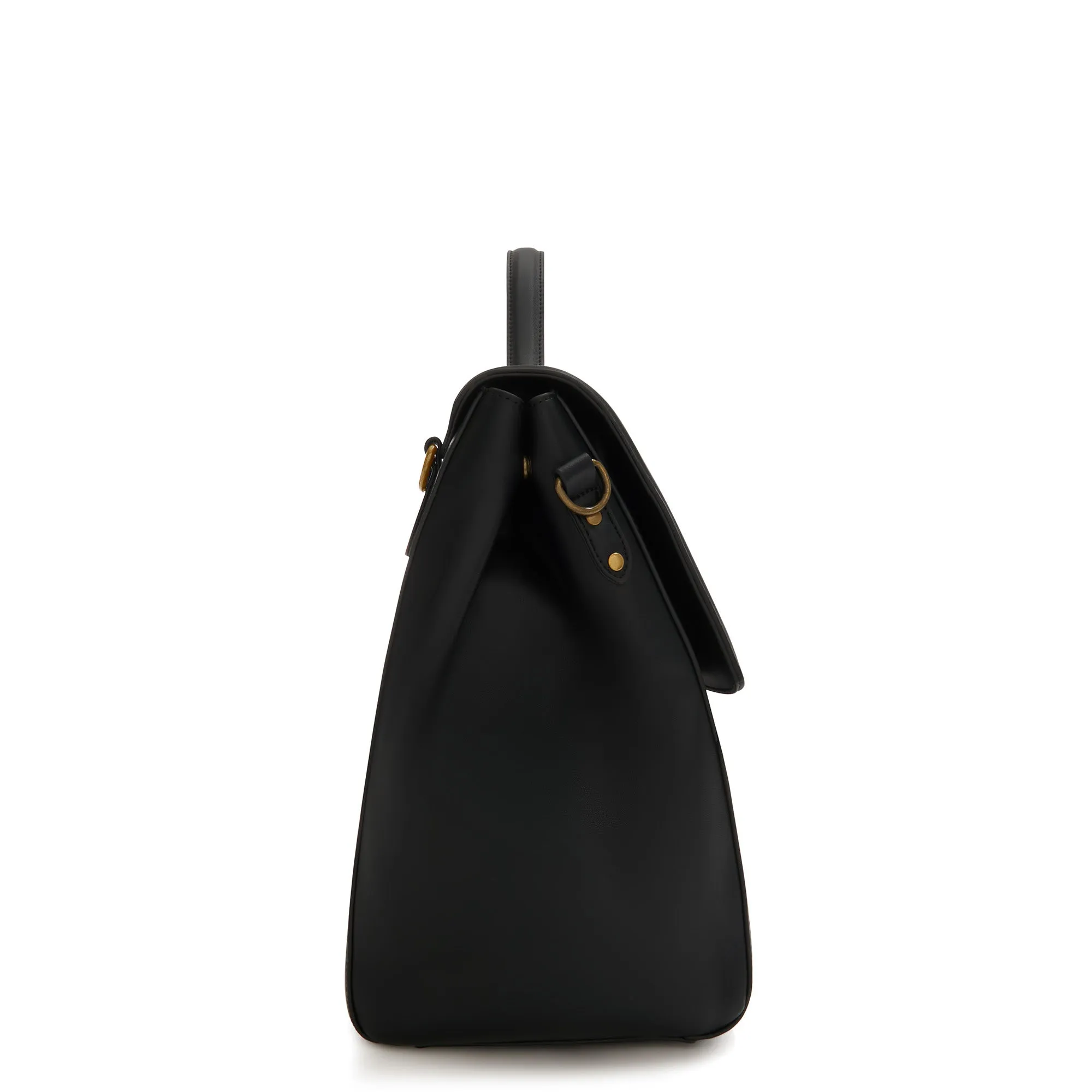 Essential Bag black handbag with 16.4 inch laptop compartment