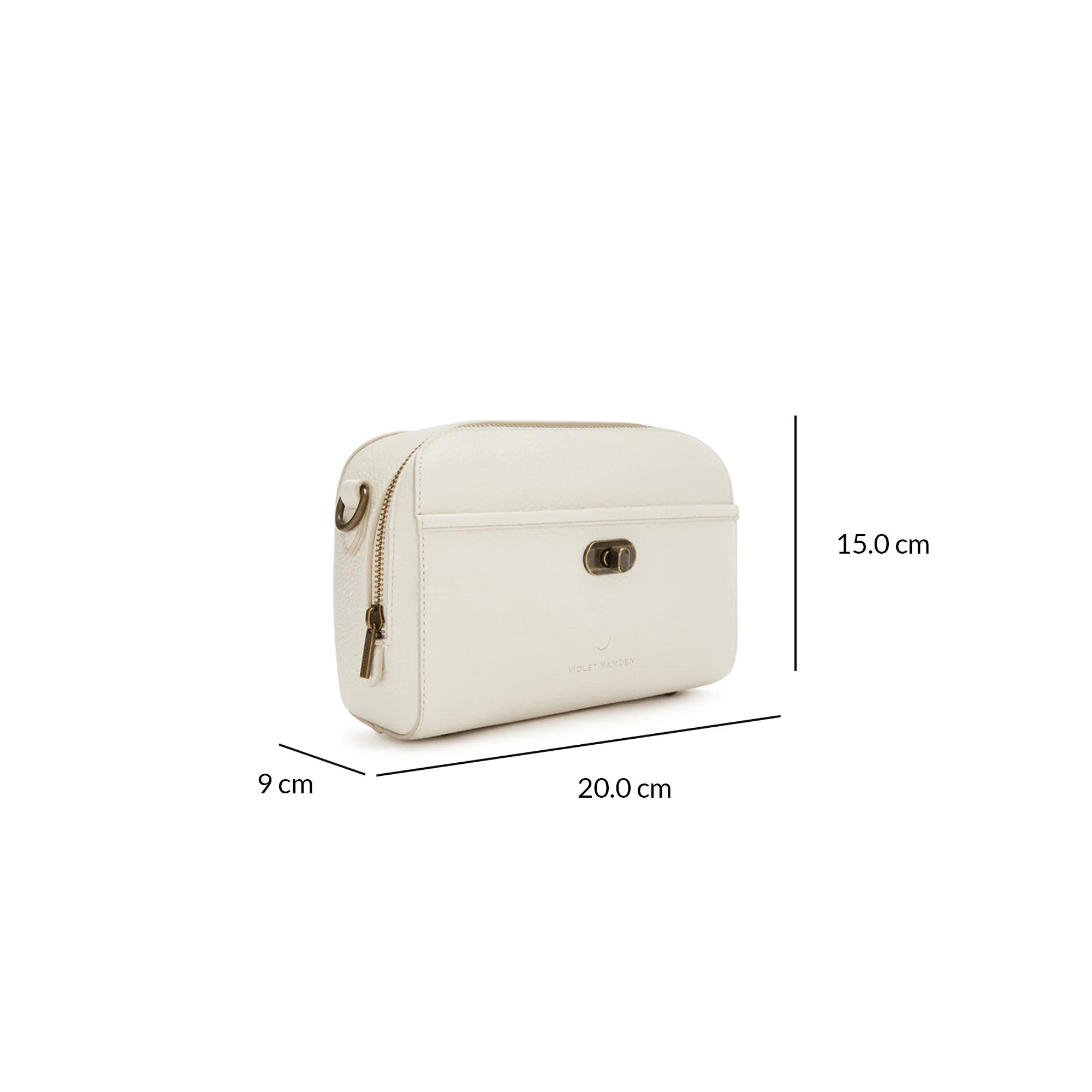 Essential Bag cream crossbody bag