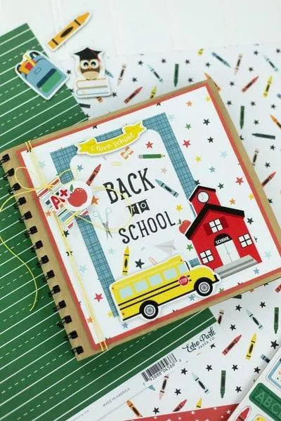 First Day Of School Collection 12 x 12 Scrapbook Sticker Sheet by Echo Park Paper
