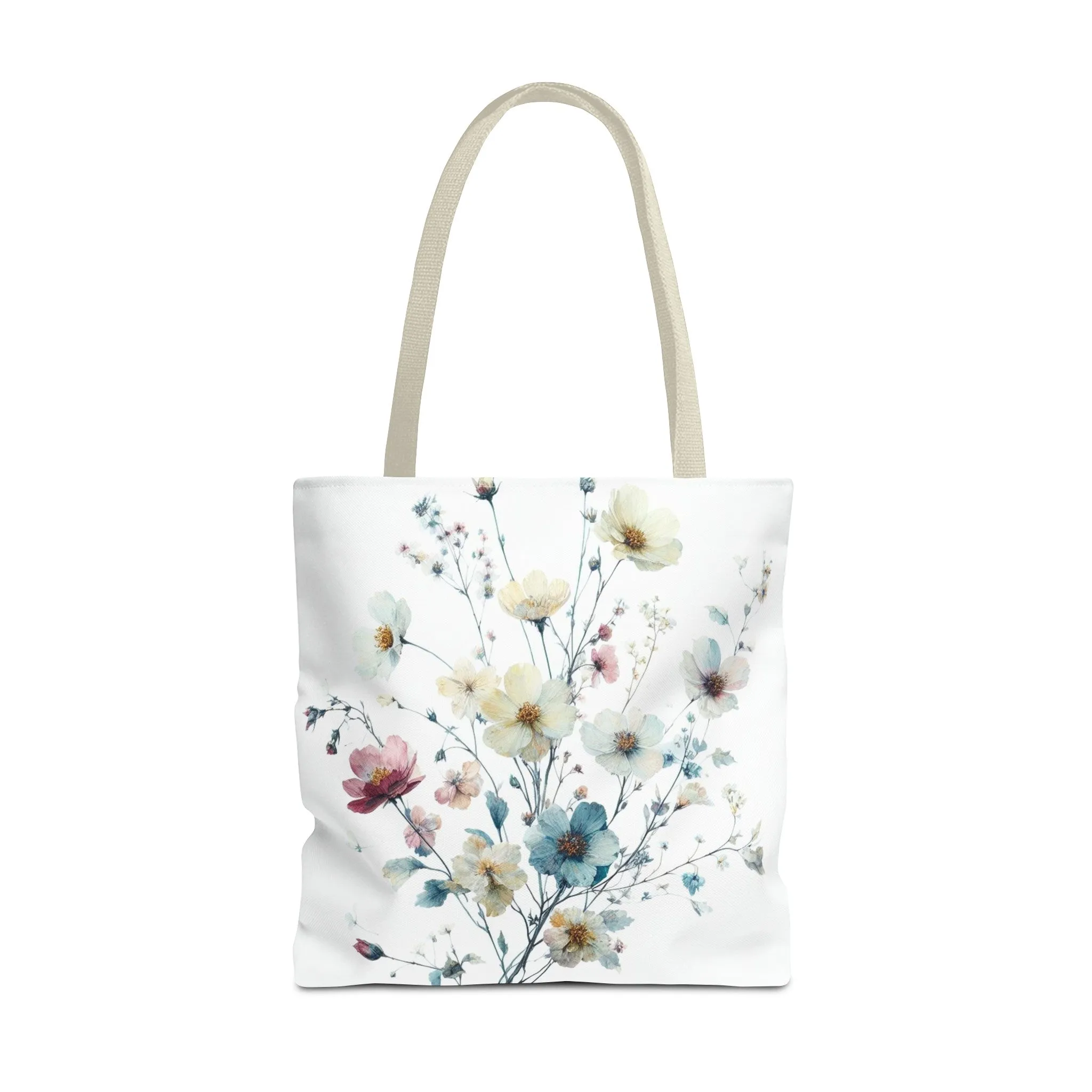 Flower tote bag