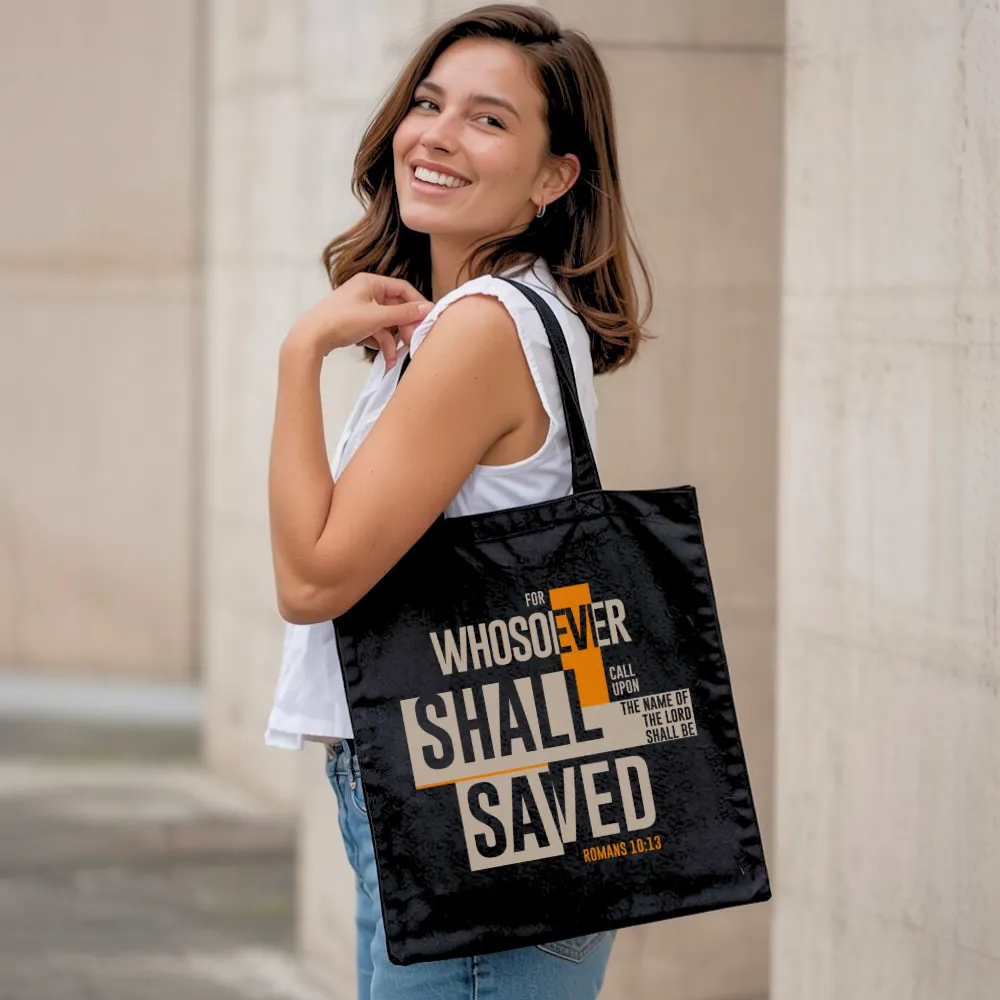 For Whosoever Shall Call Upon the Name of the Lord | Premium Tote Bag