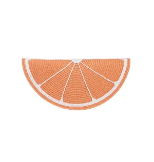 Fruit Slice Woven Clutch