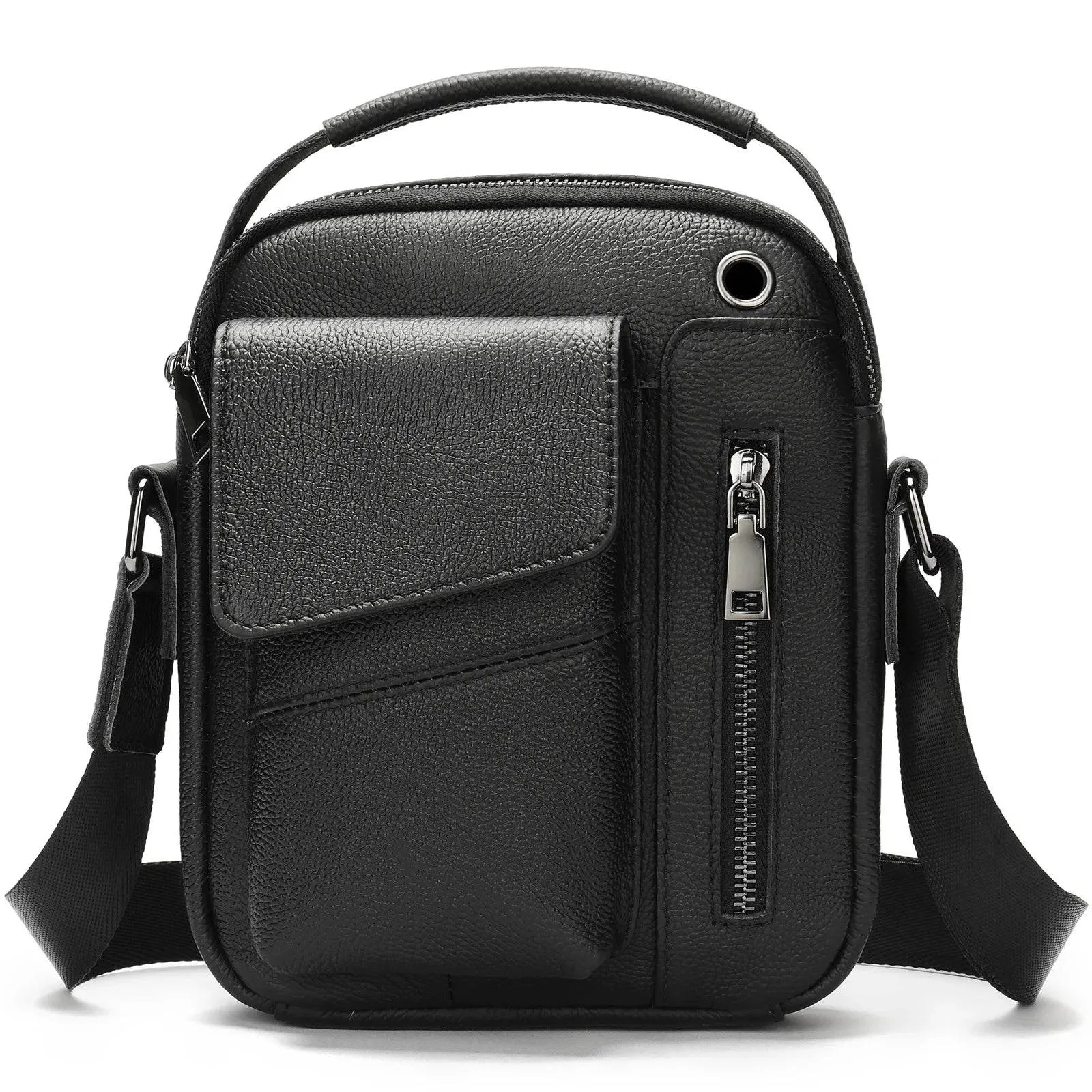Genuine Leather Men's Shoulder Bag