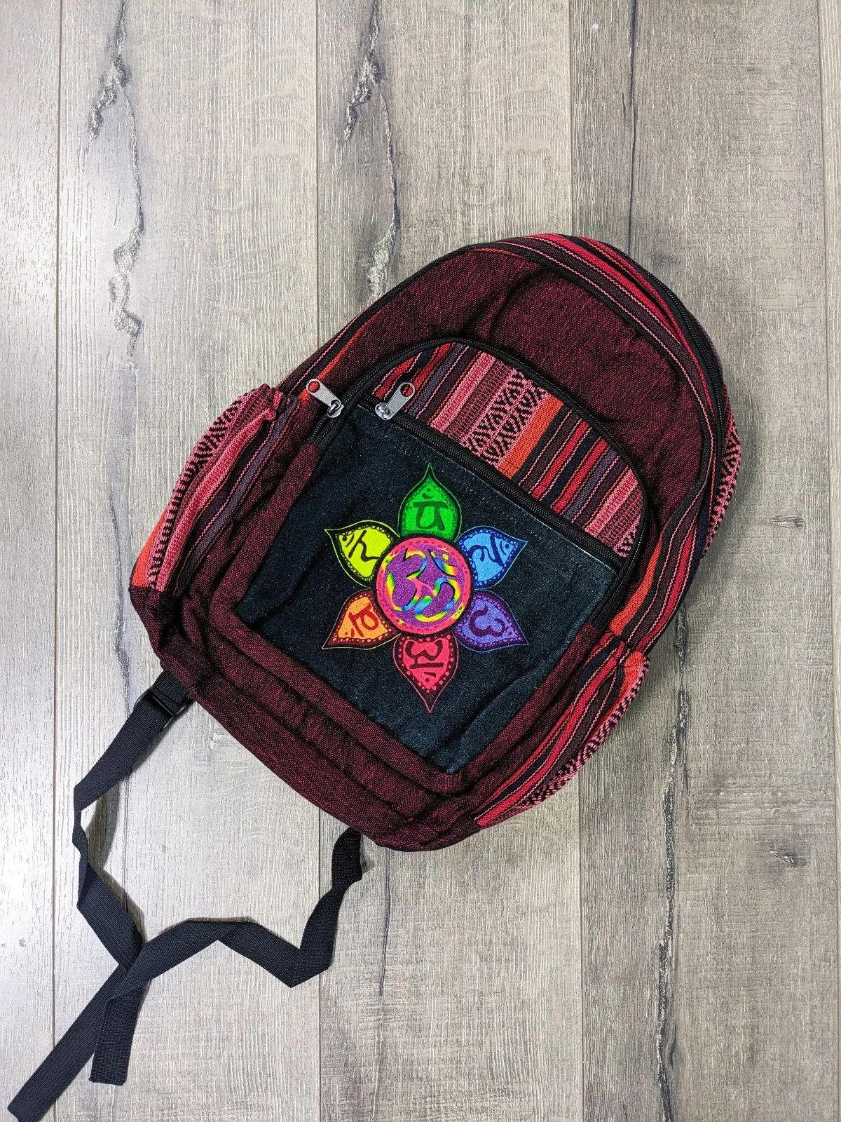 Gheri Rucksack Chakra Flower Print
