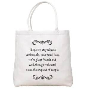 Ghost Friends Tote Bag