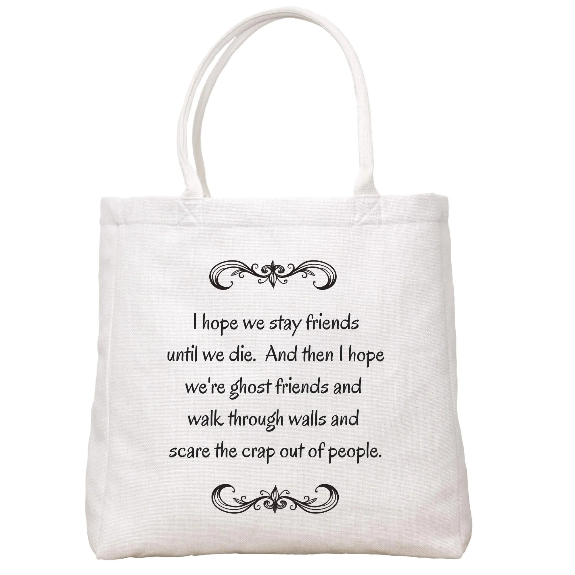 Ghost Friends Tote Bag