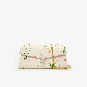 Gold Chain Baguette Bag