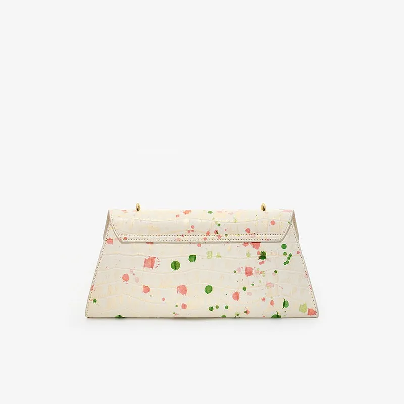 Gold Chain Baguette Bag