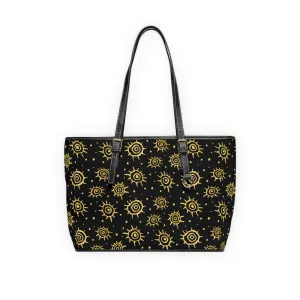 Gold Stars PU Leather Shoulder Bag