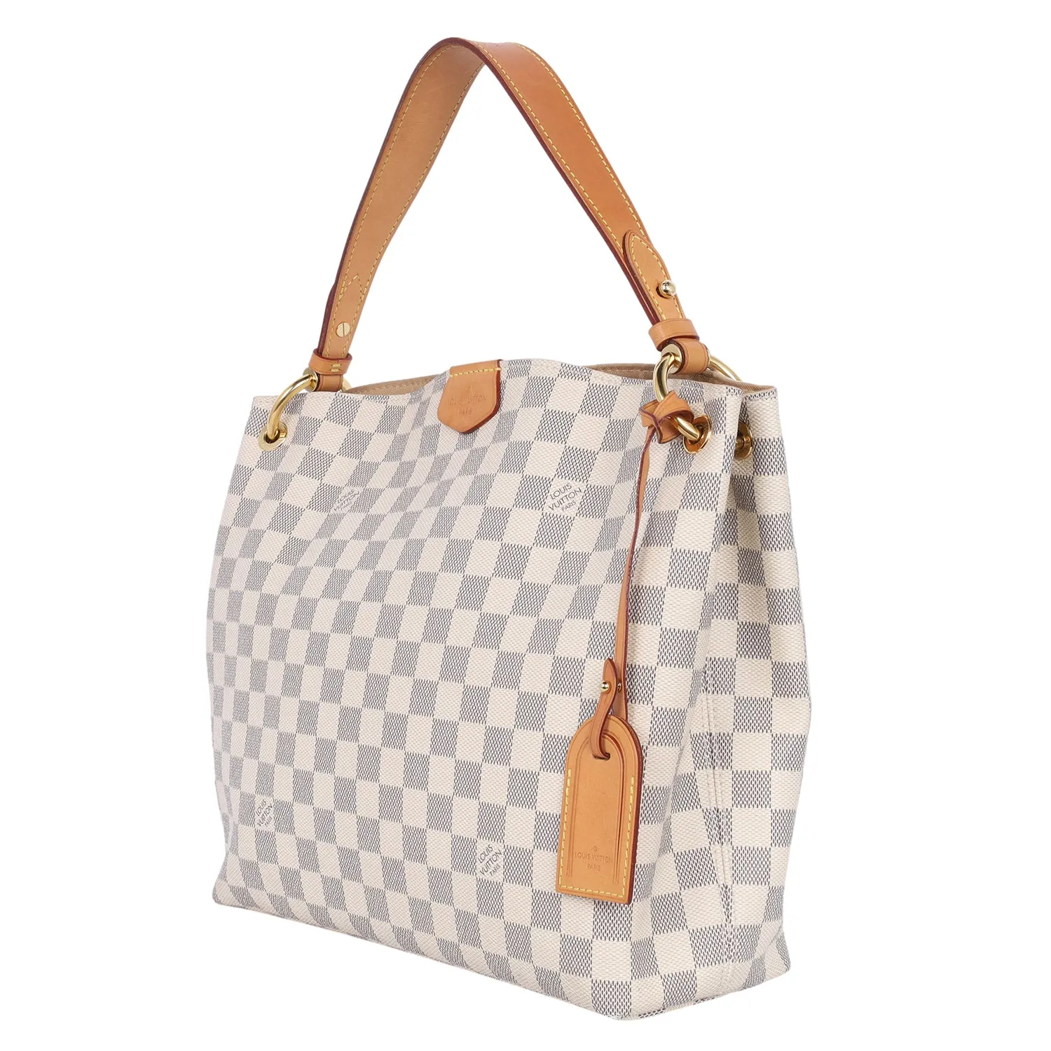 Graceful PM Damier Azur Shoulder Bag