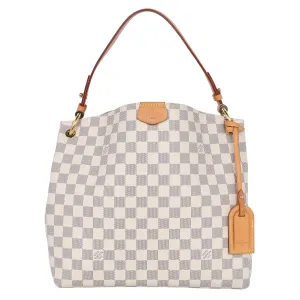 Graceful PM Damier Azur Shoulder Bag