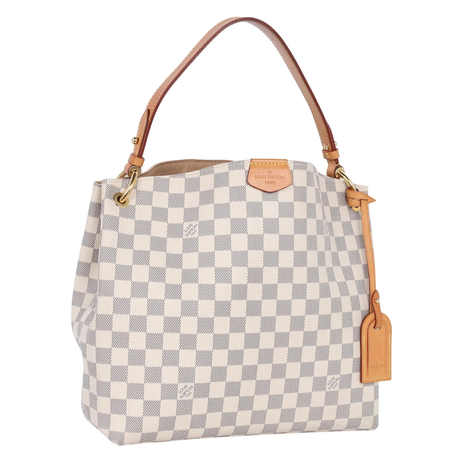 Graceful PM Damier Azur Shoulder Bag