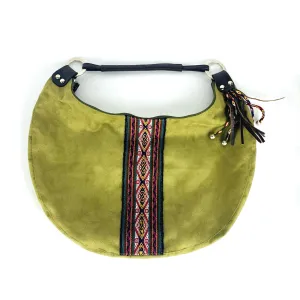 Green Half Moon Purse
