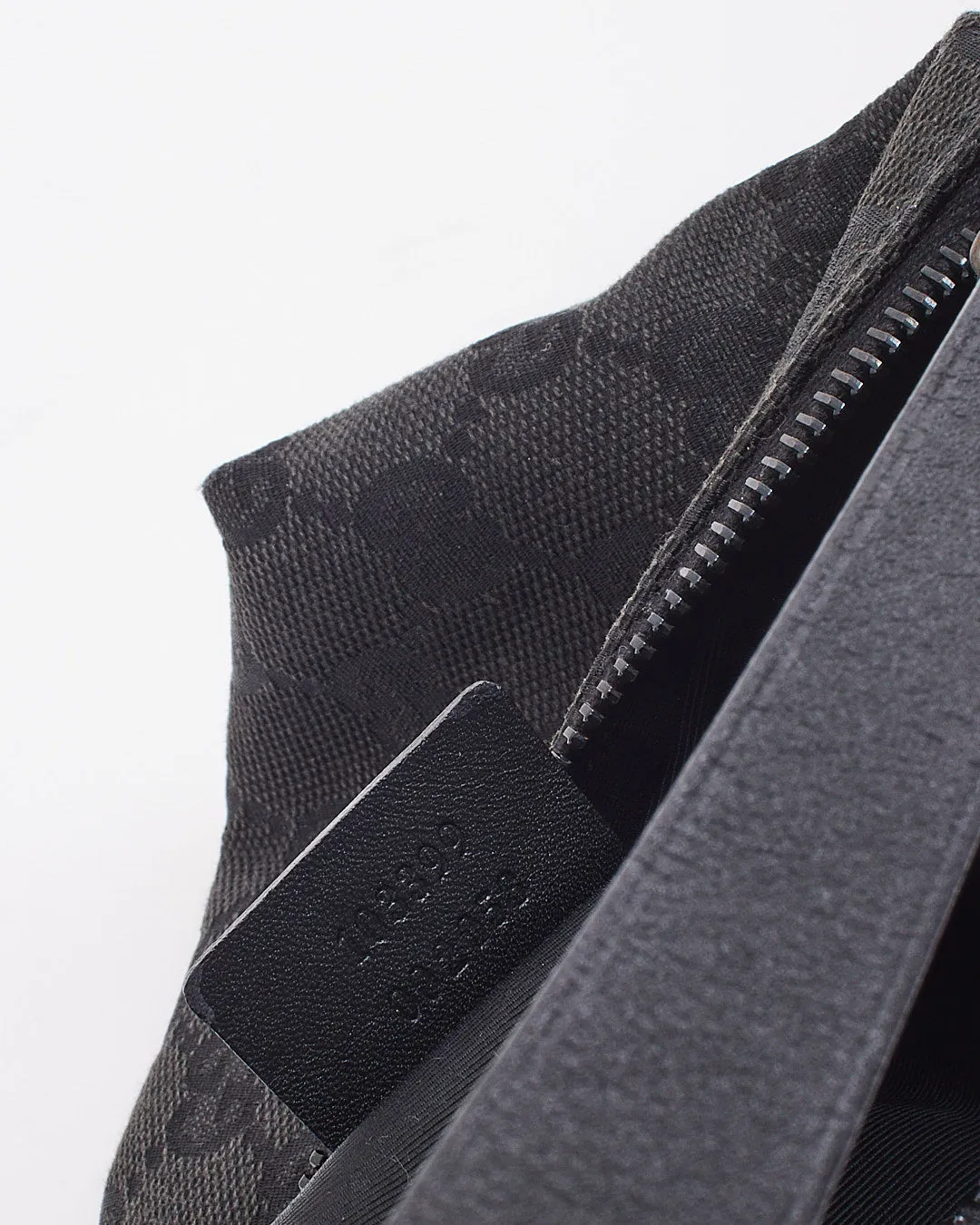 Gucci Black GG Canvas Shoulder Bag