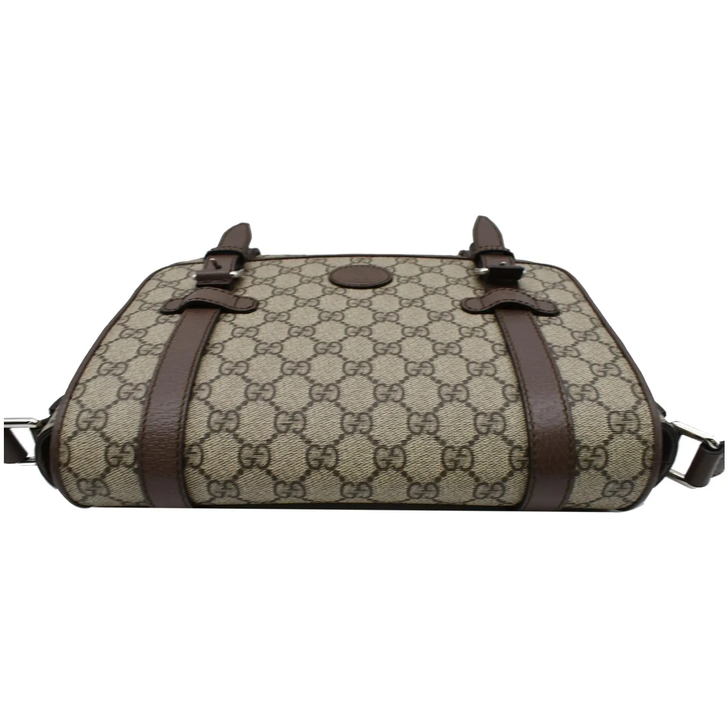 GUCCI GG Supreme Canvas Messenger Bag Beige 658542