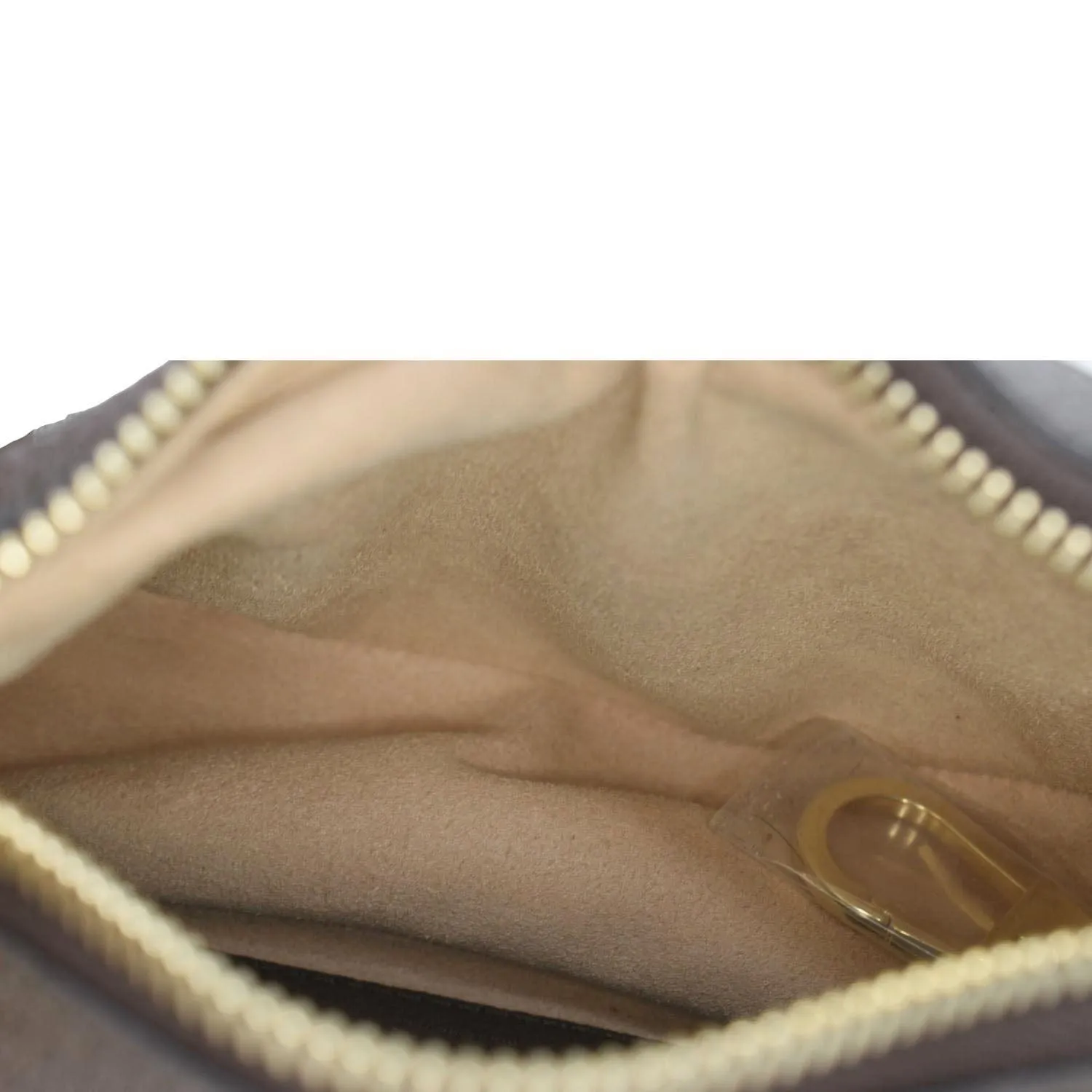 GUCCI Ophidia Mini GG Supreme Canvas Hobo Bag Beige 658551