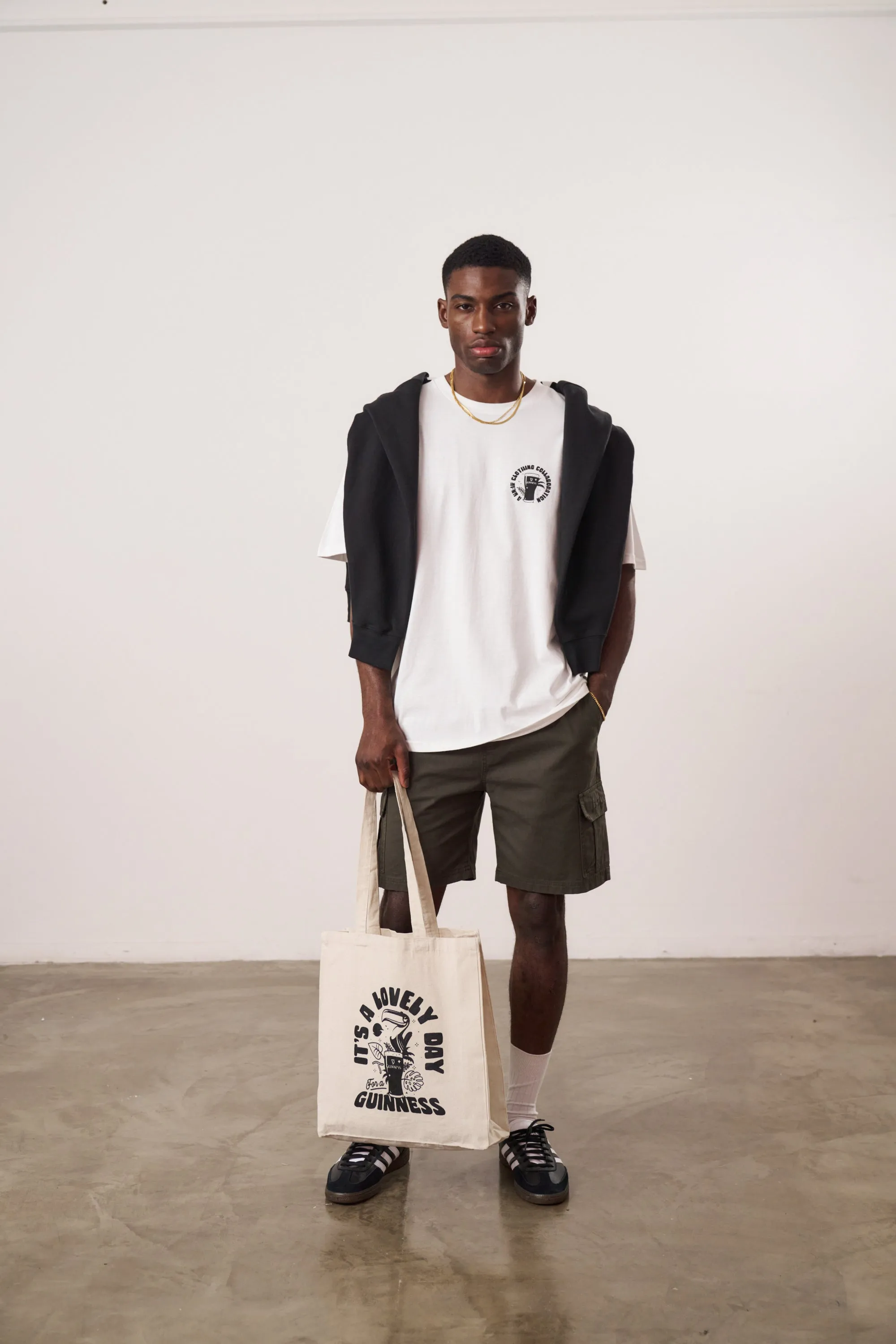 Guinness x UN:IK 'Jungle' Tote Bag - Natural