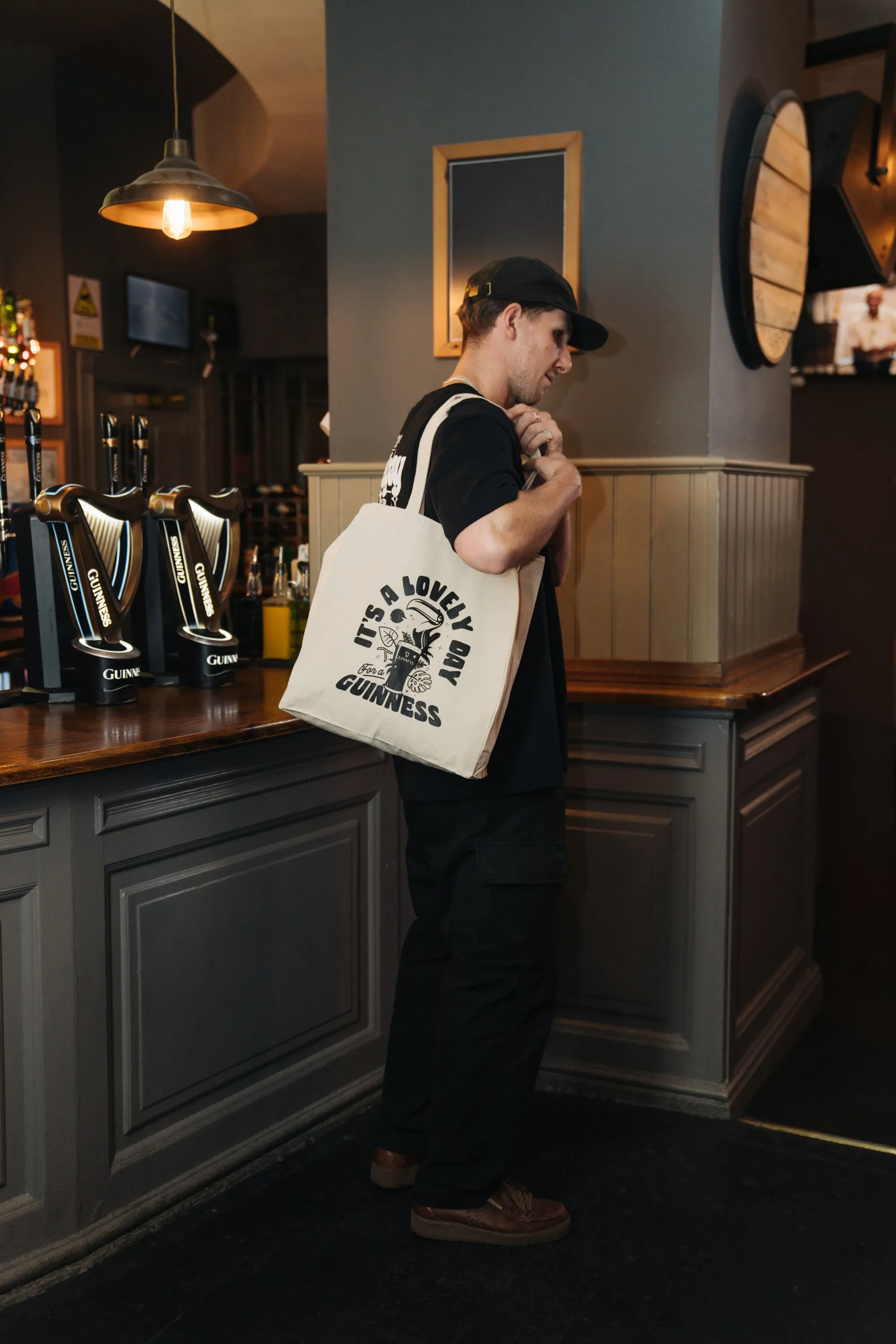 Guinness x UN:IK 'Jungle' Tote Bag - Natural