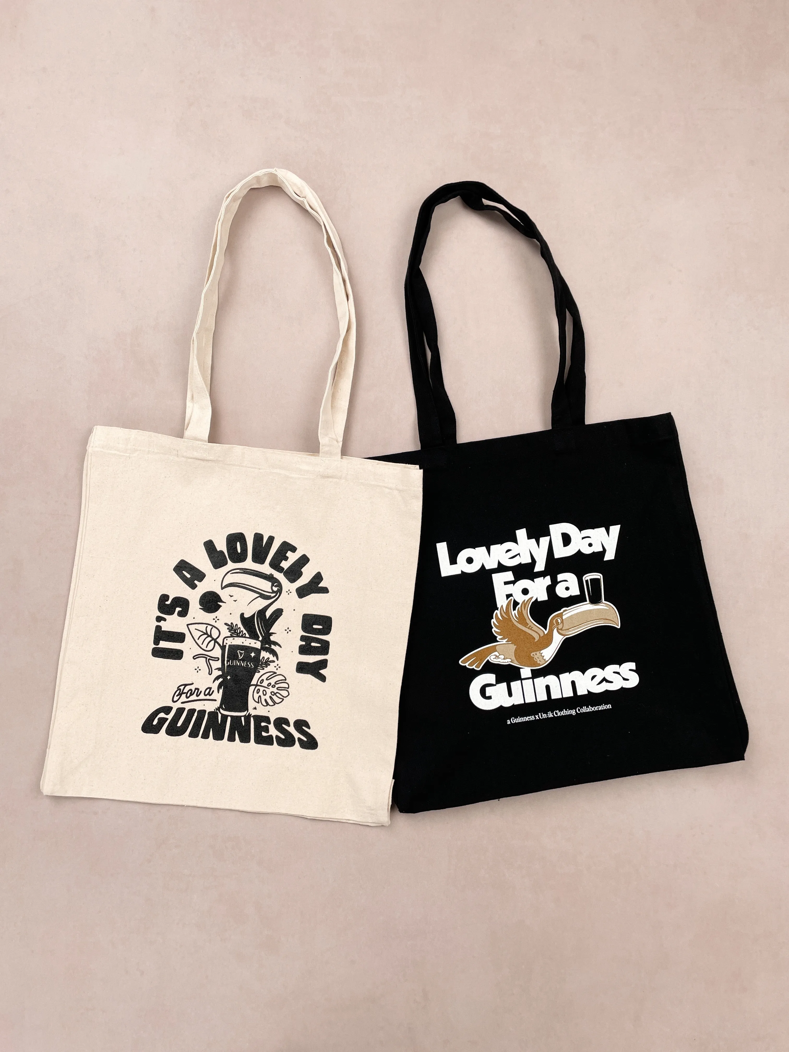 Guinness x UN:IK 'Jungle' Tote Bag - Natural