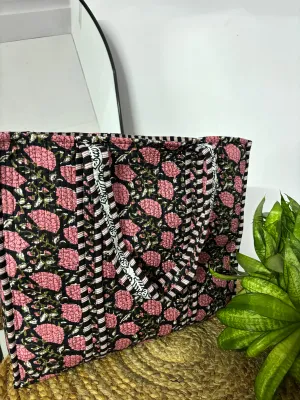 Handcrafted Reversible Tote Bag