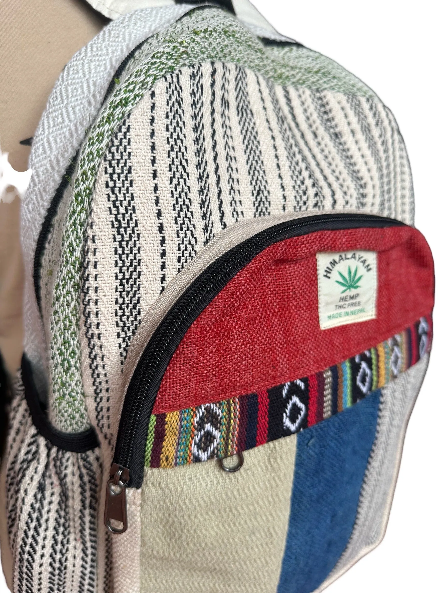 Hemp backpack #12