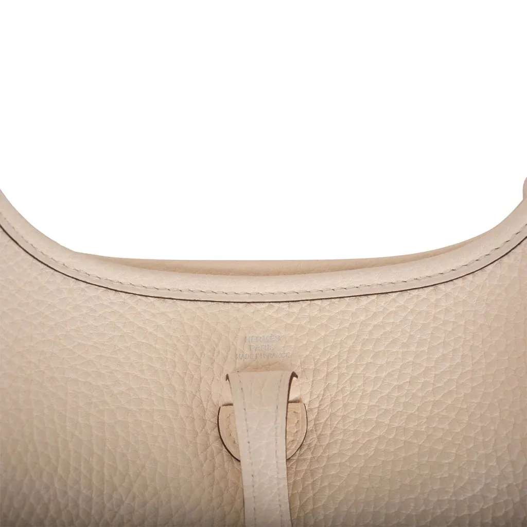 Hermes Evelyne TPM Nata Clemence Palladium Hardware