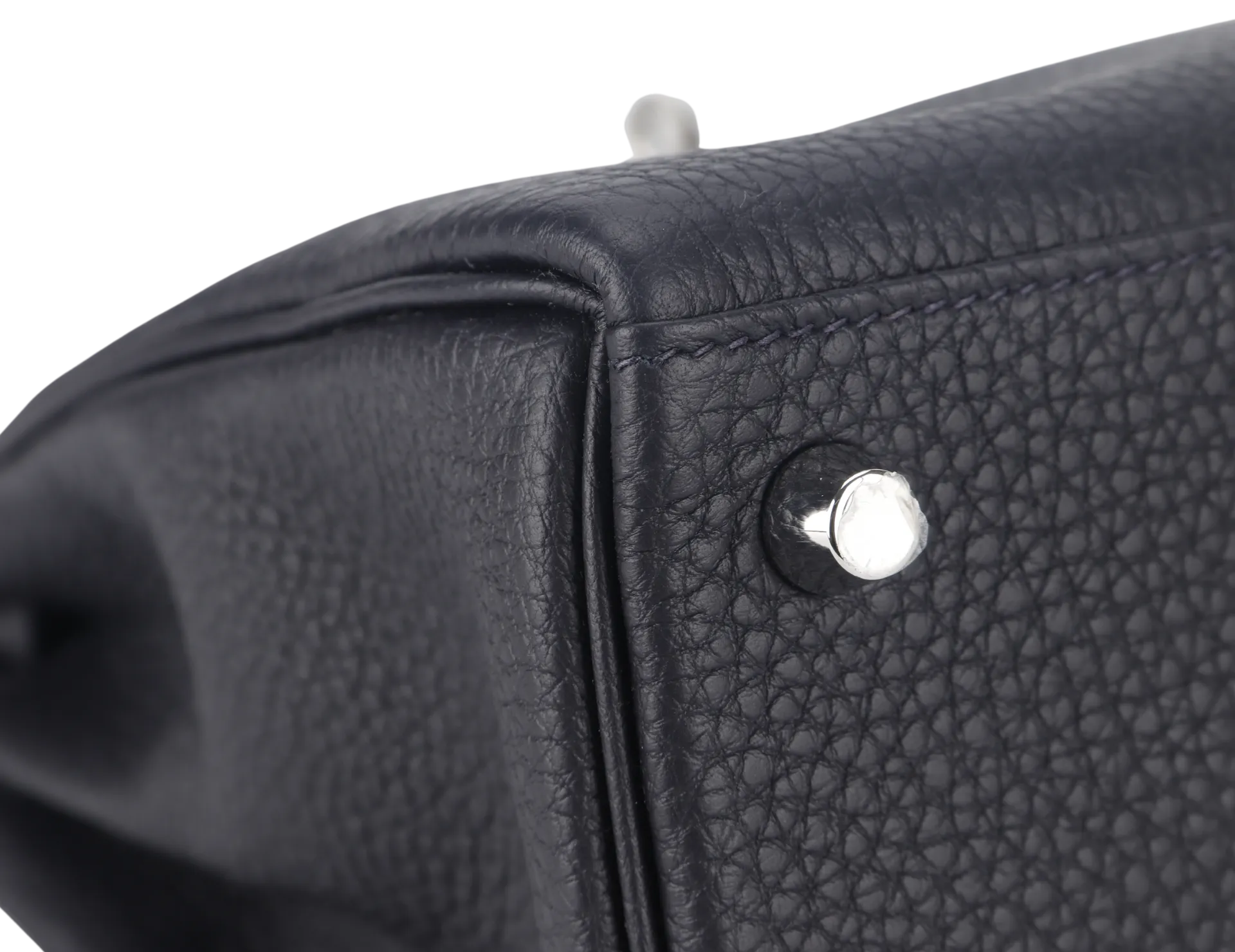 HERMES KELLY 25CM II CABAN 3Y COLOR TOGO LEATHER WITH SILVER HARDWARE STAMP U (2022) WITH TWO STRAPS WITH LOCK&KEYS, DUST COVER AND BOX