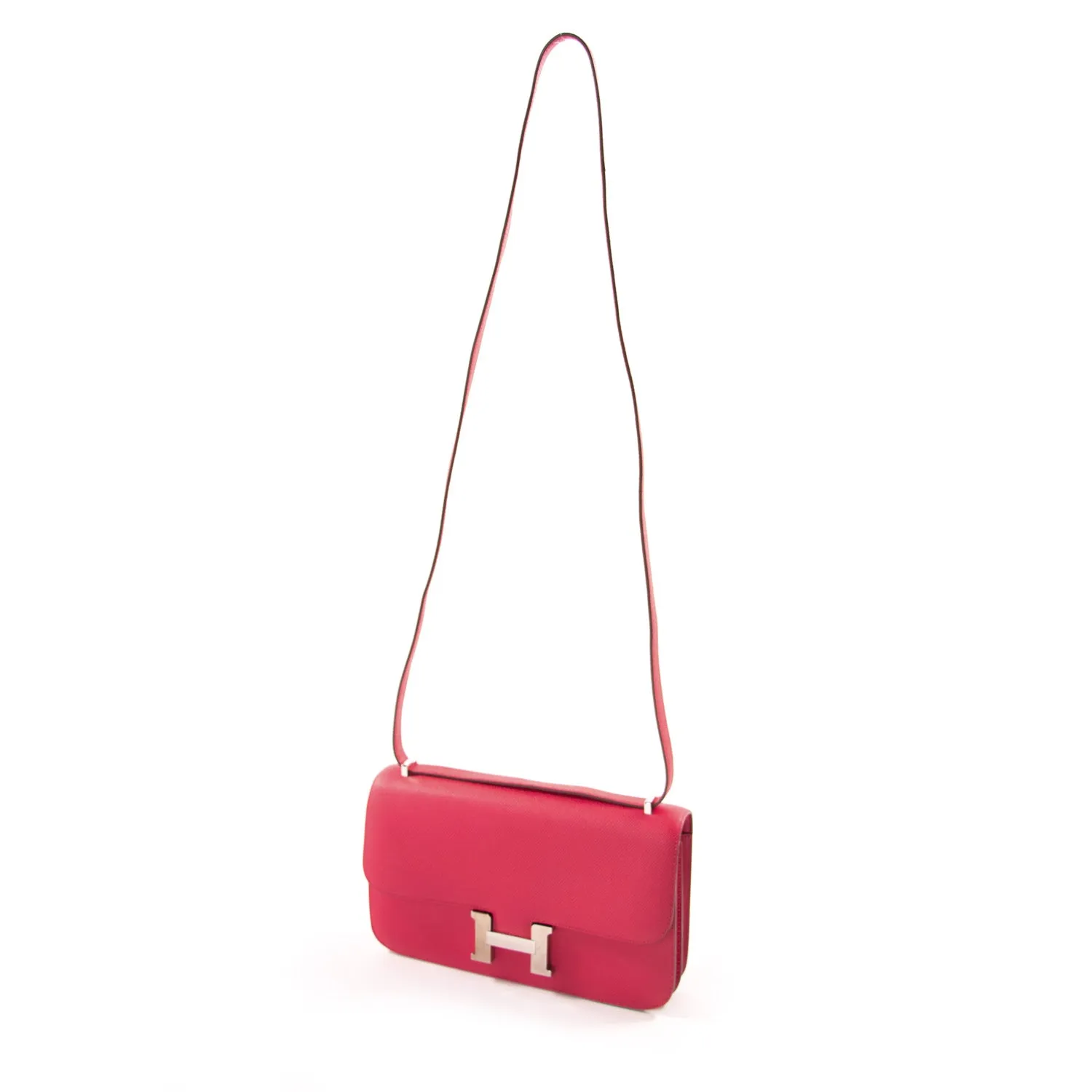 Hermès Constance Elan 25 Rose Jaipur Epsom