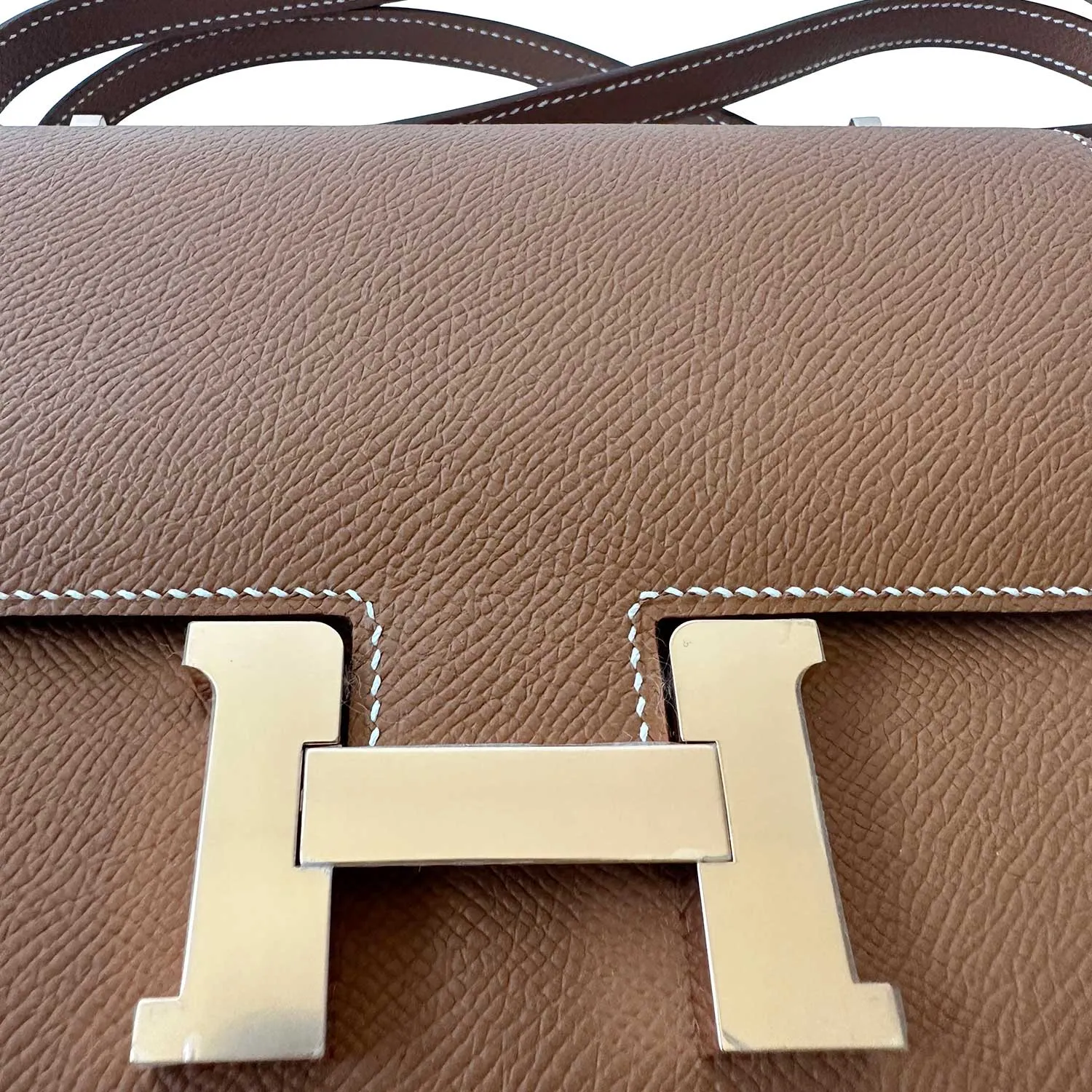 Hermès Constance III 18 Mini Gold Epsom 2023