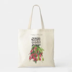 HS House - White Cotton Tote Bag