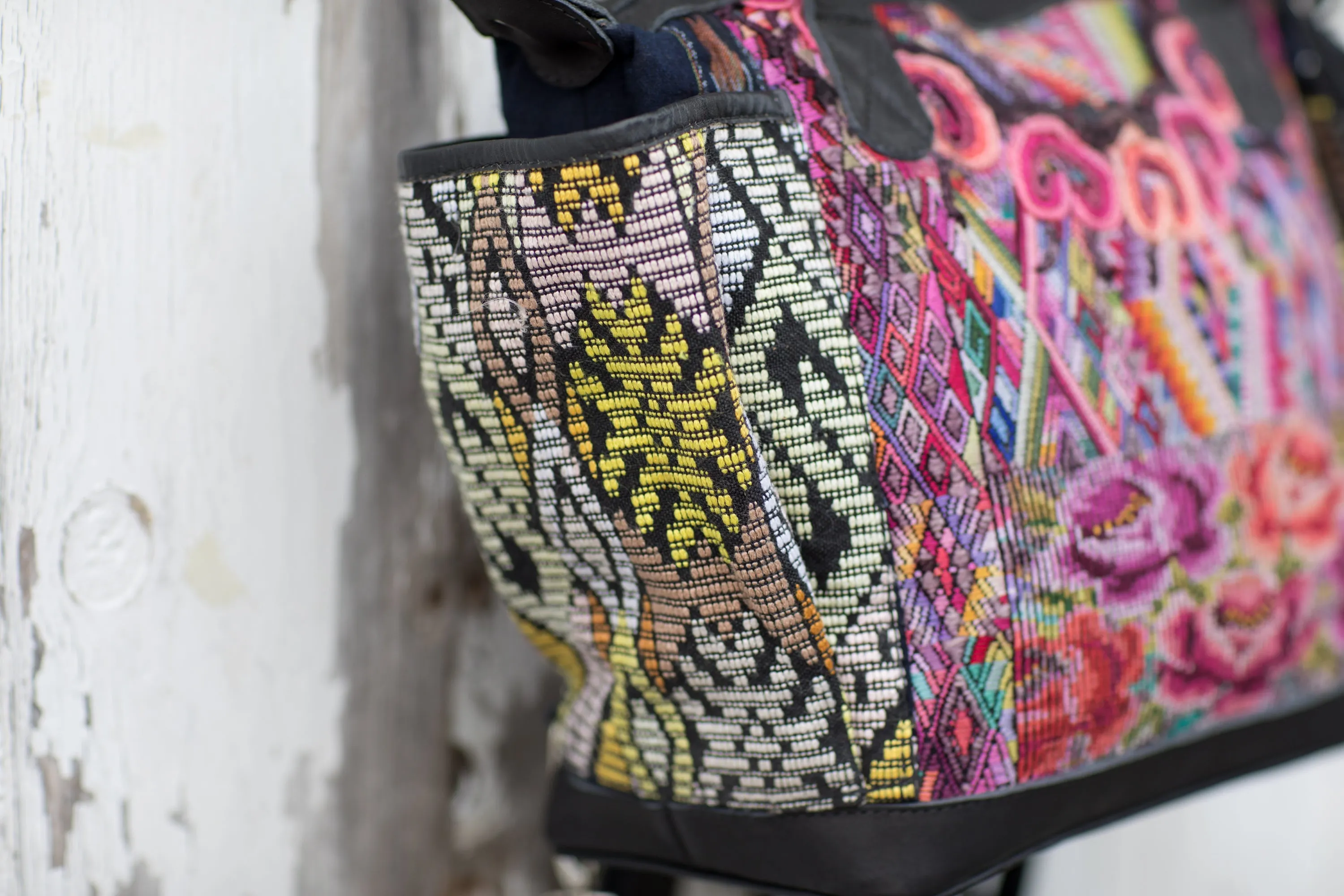 Huipil CDB back pack small Bloom