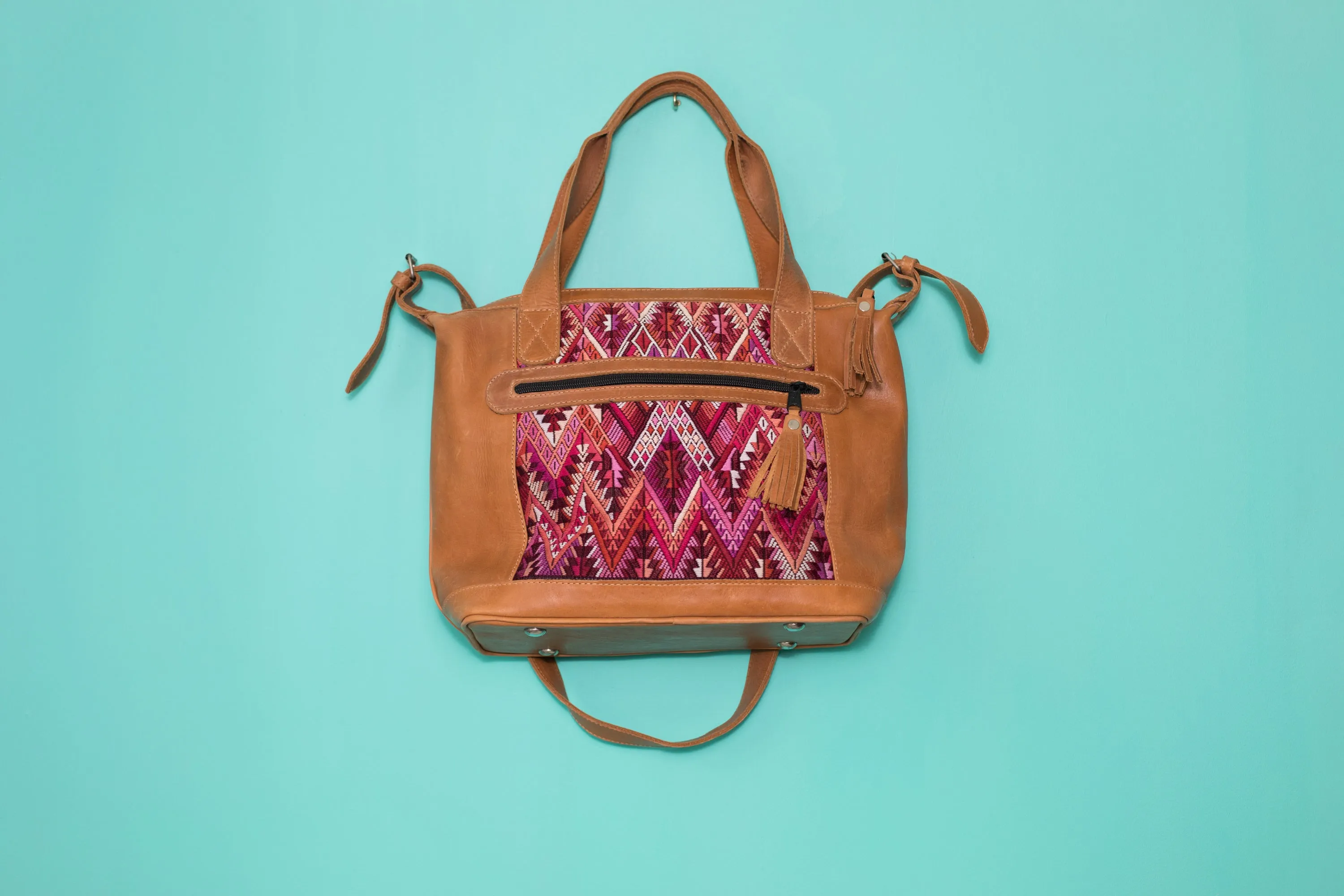 Huipil Day Bag Tote Purse Diaper Bag Cross Body (medium) #009