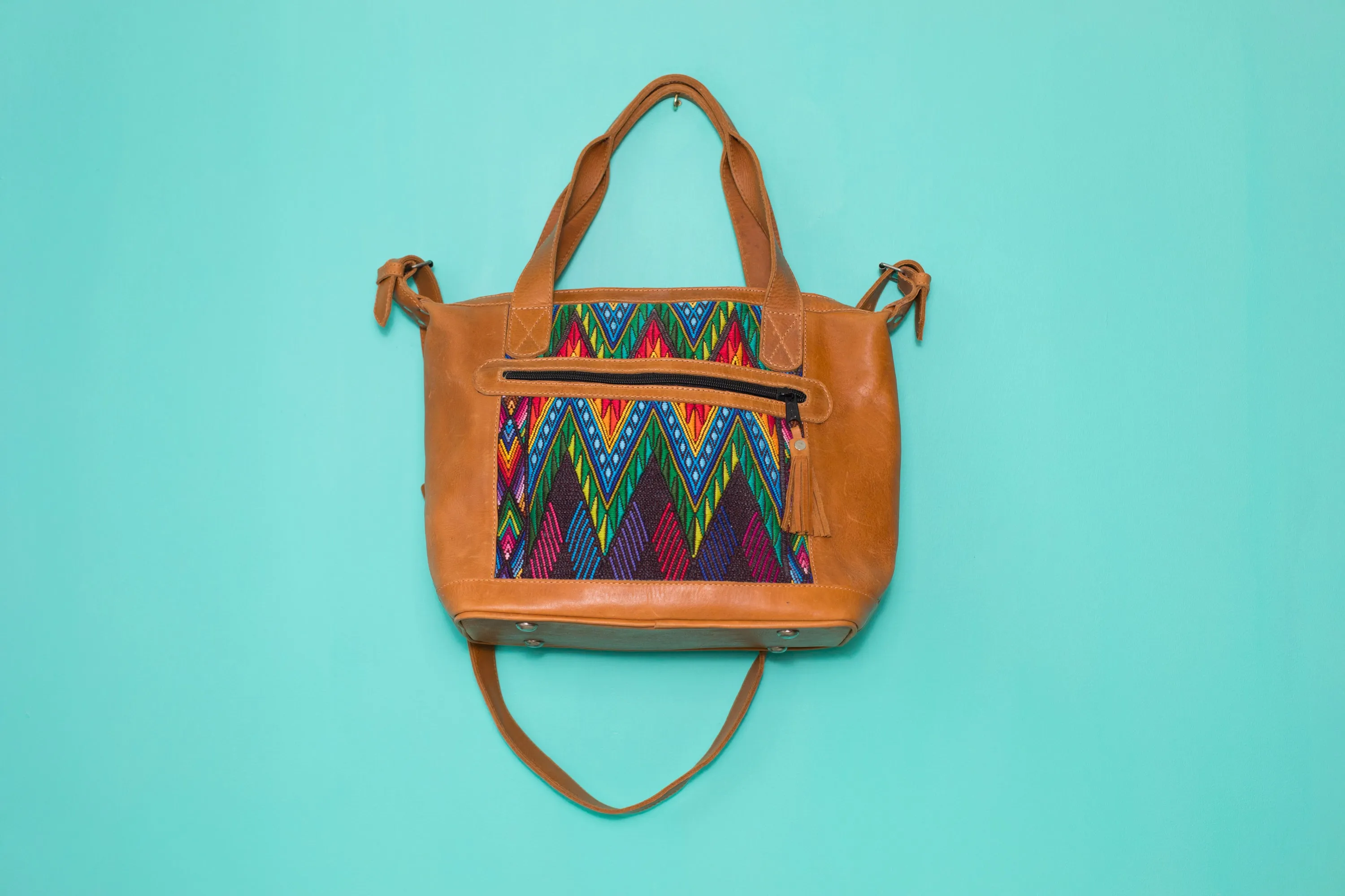 Huipil Day Bag Tote Purse Diaper Bag Cross Body (medium) #011