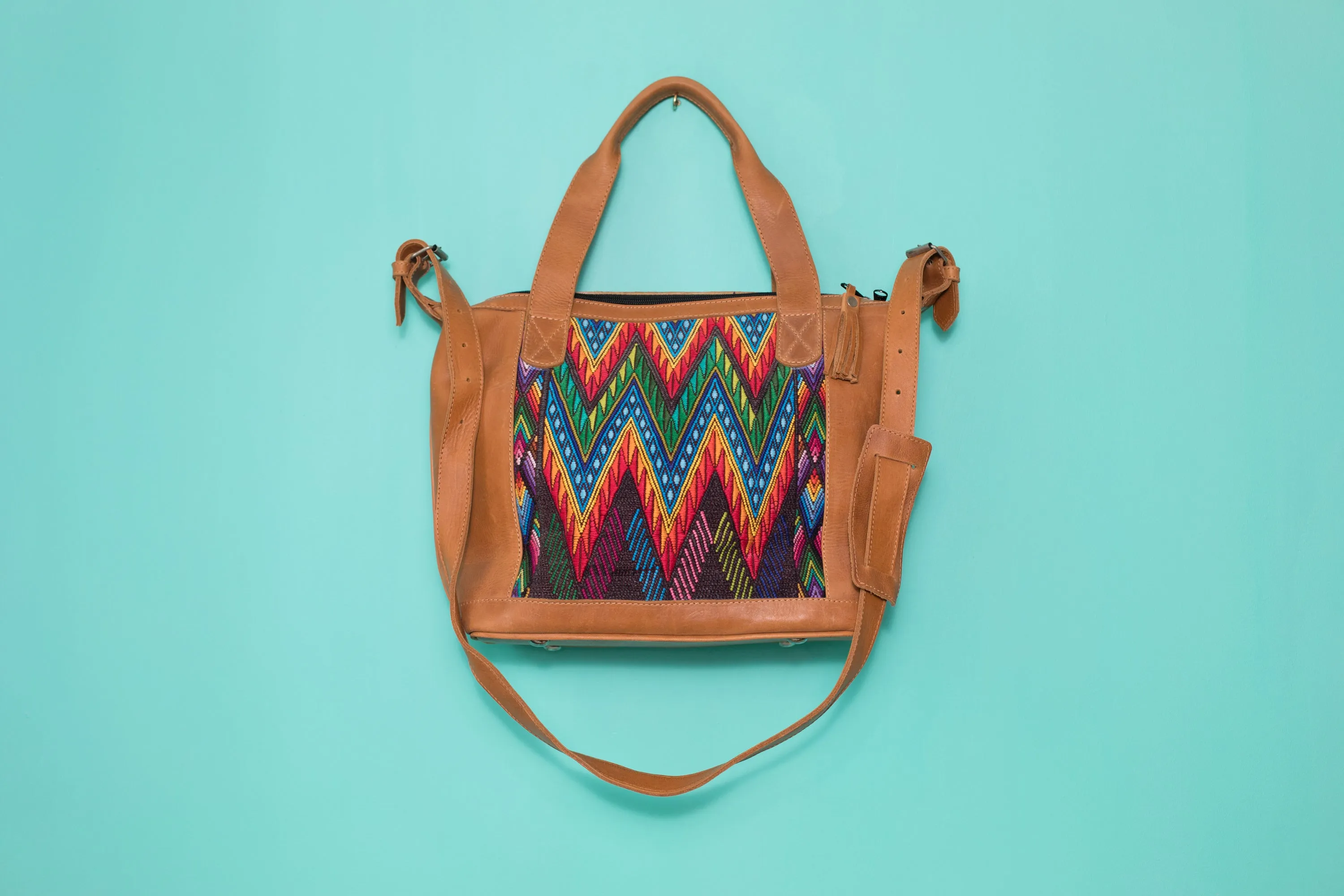 Huipil Day Bag Tote Purse Diaper Bag Cross Body (medium) #011