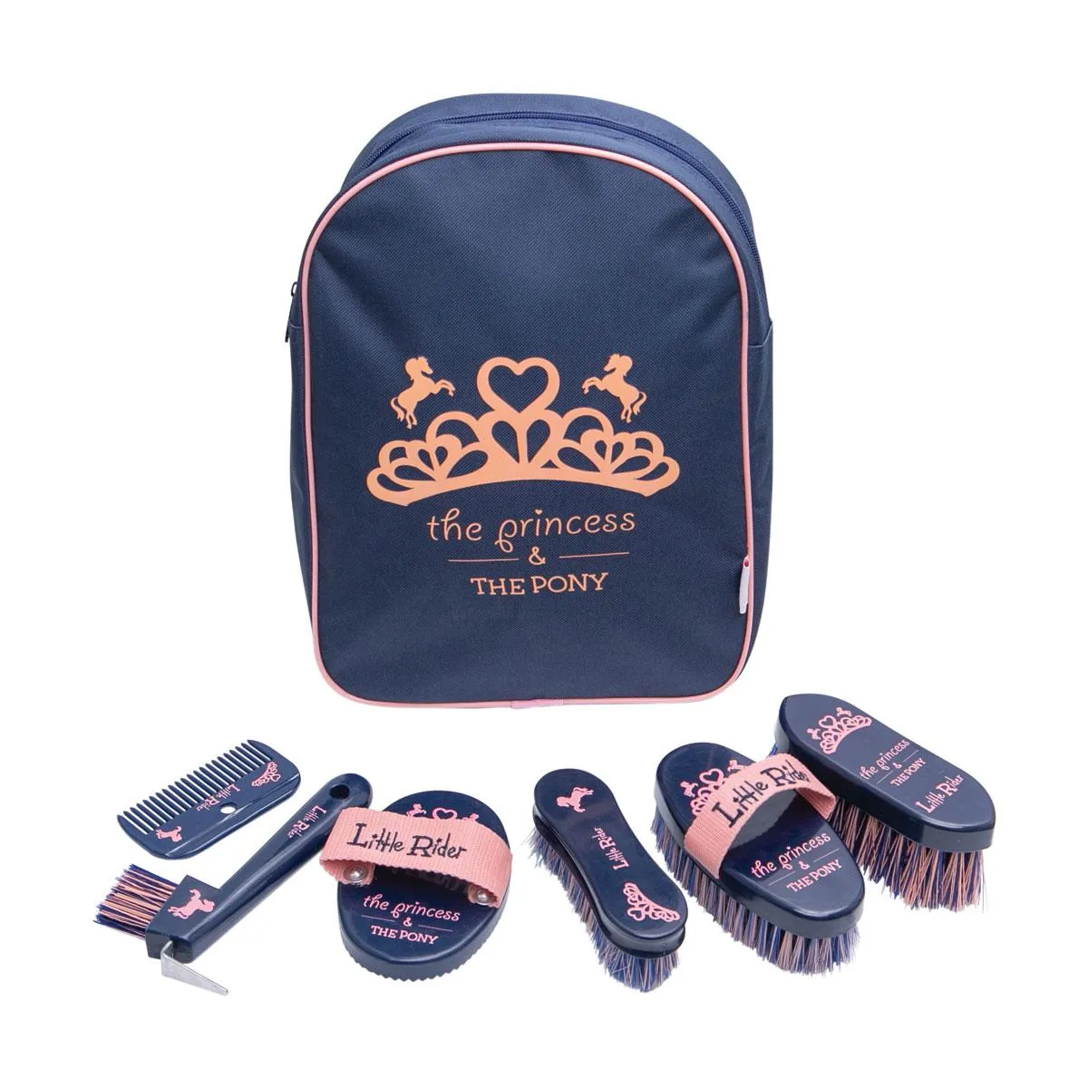 Hy Equestrian The Princess And The Pony Complete Grooming Kit Rucksack By Little Rider