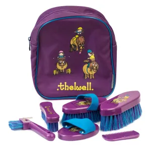 Hy Equestrian Thelwell Collection Pony Friends Complete Grooming Kit Rucksack