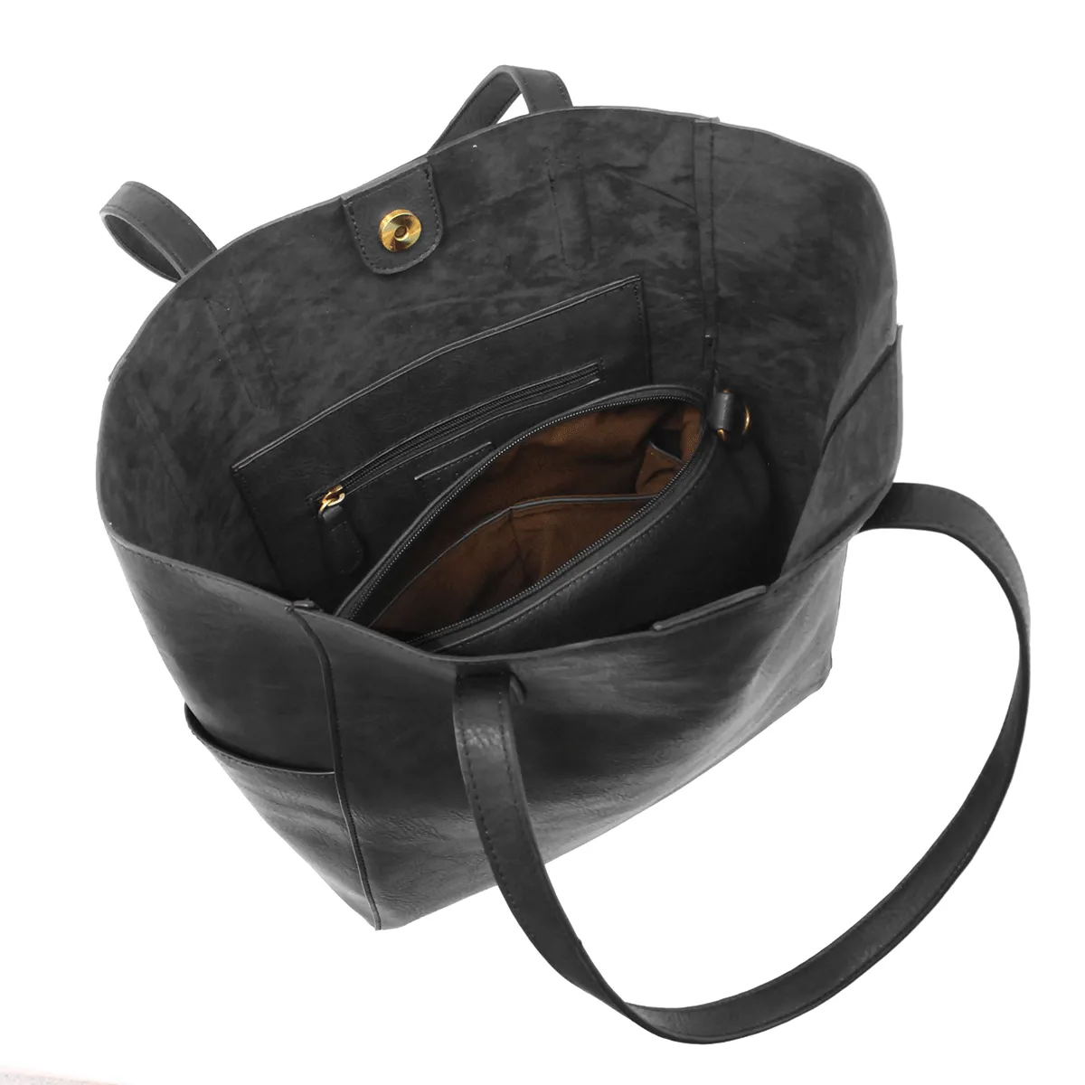 Joy Susan Bella Tote in Black