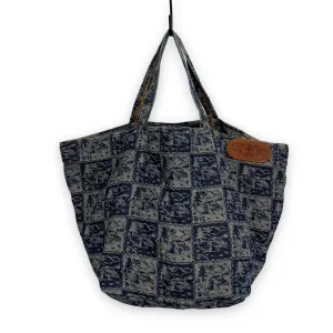 Kapital Denim Jacquard Tote Bag