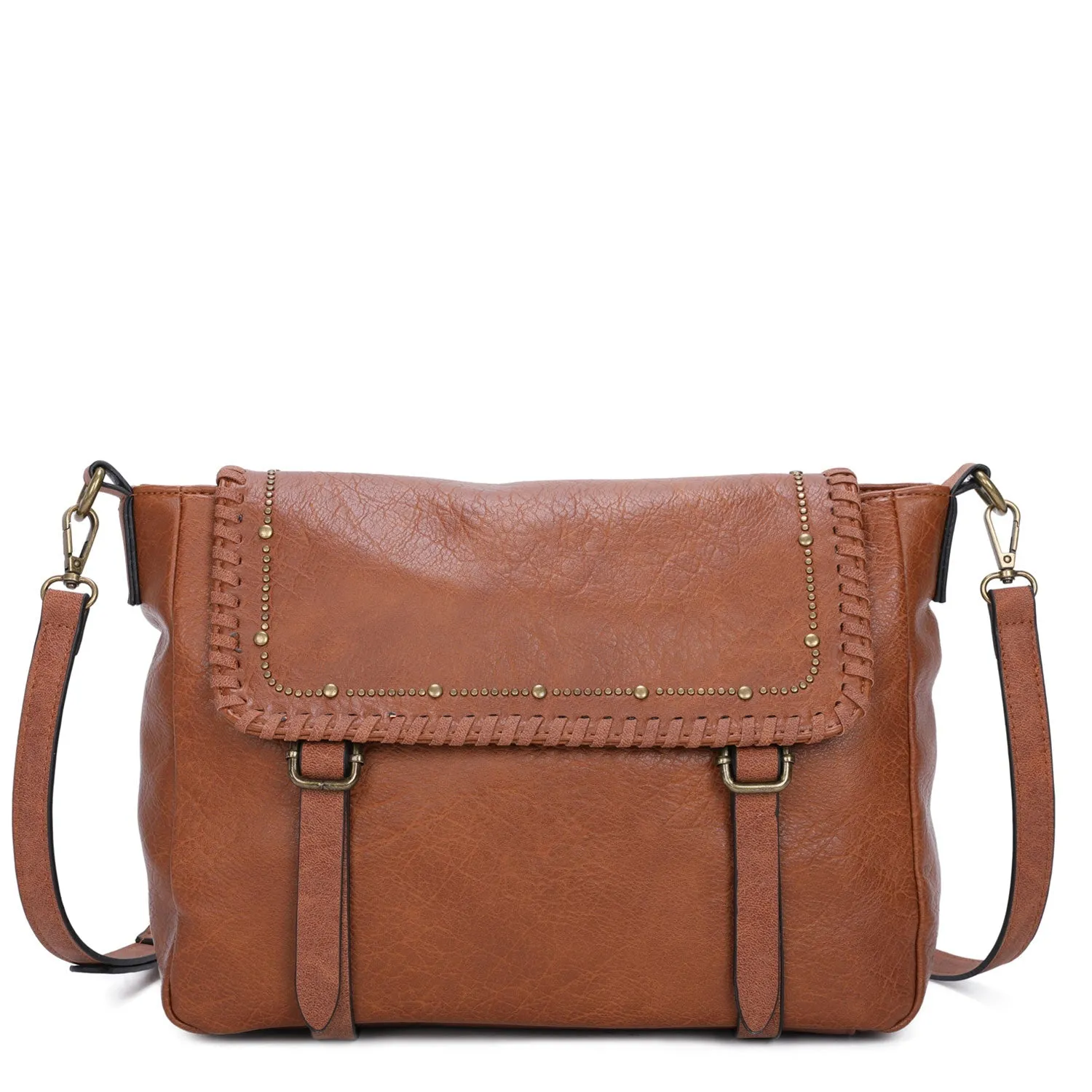 Kelsea Messenger Crossbody - Black