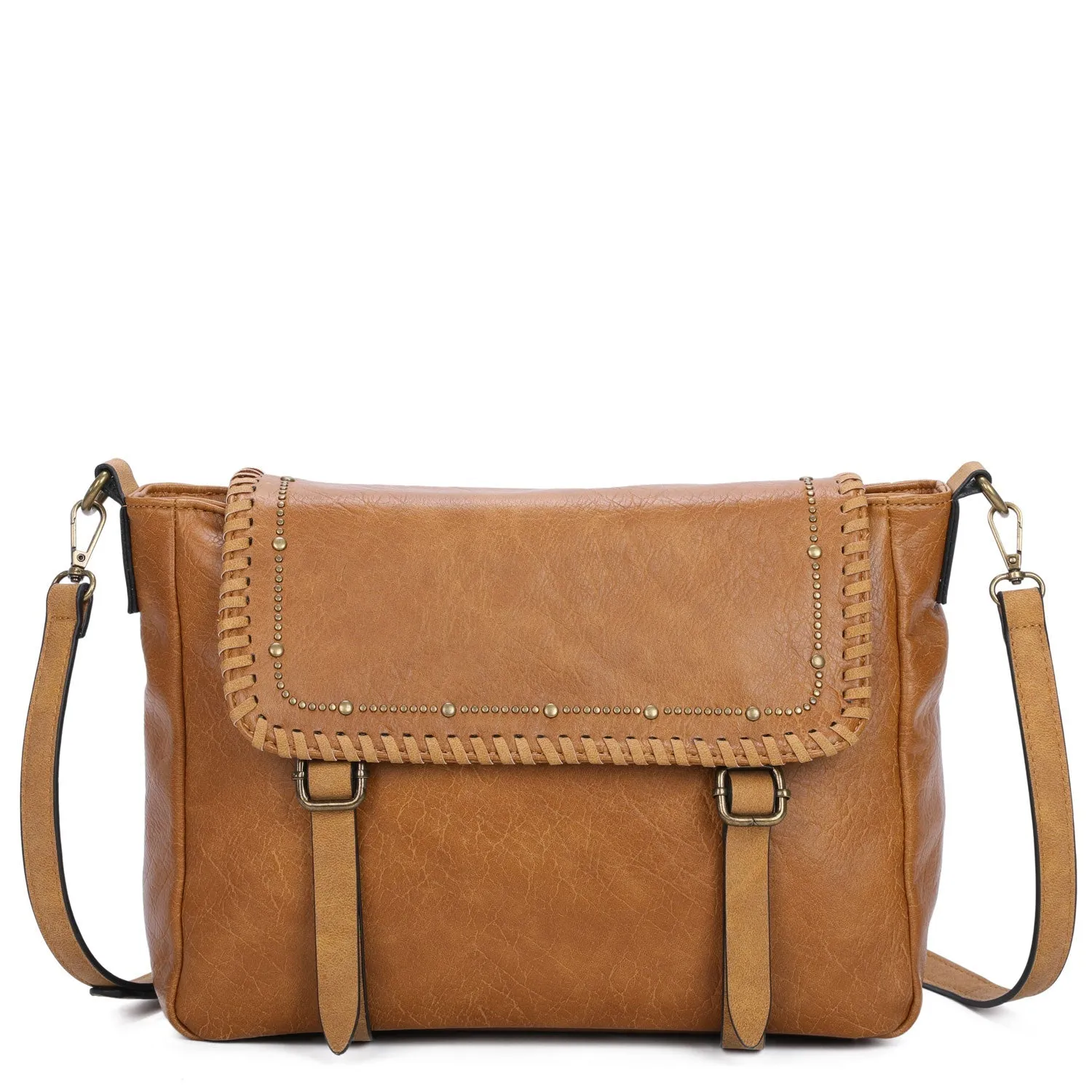 Kelsea Messenger Crossbody - Black