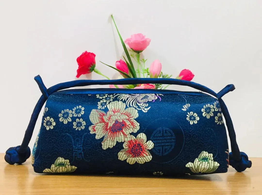Kexin Silk Embroidery Cheongsam Mini Tote