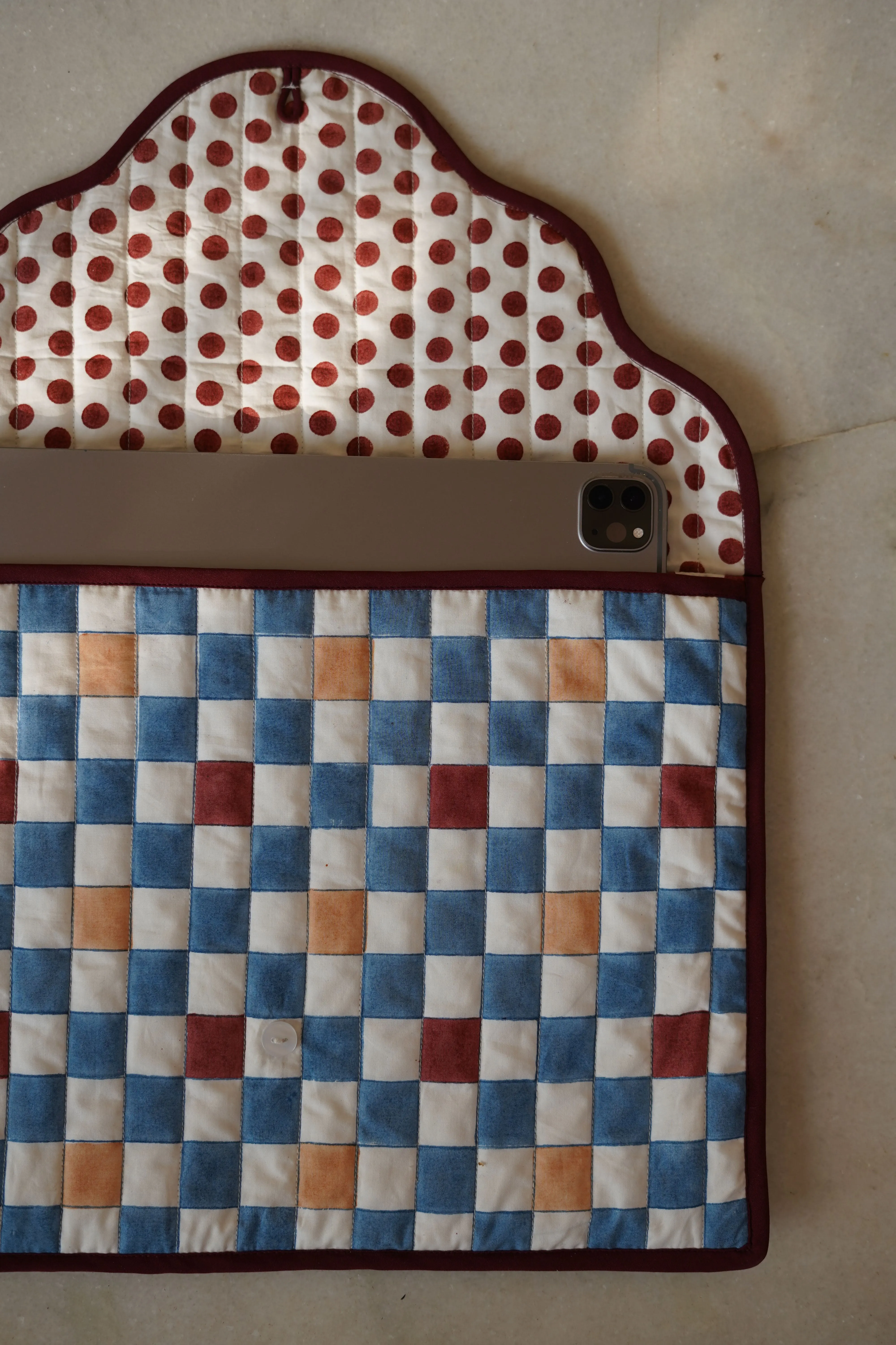 Laptop Bag in Chequers