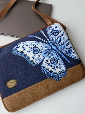 Laptop Sleeve Jeans X Flower