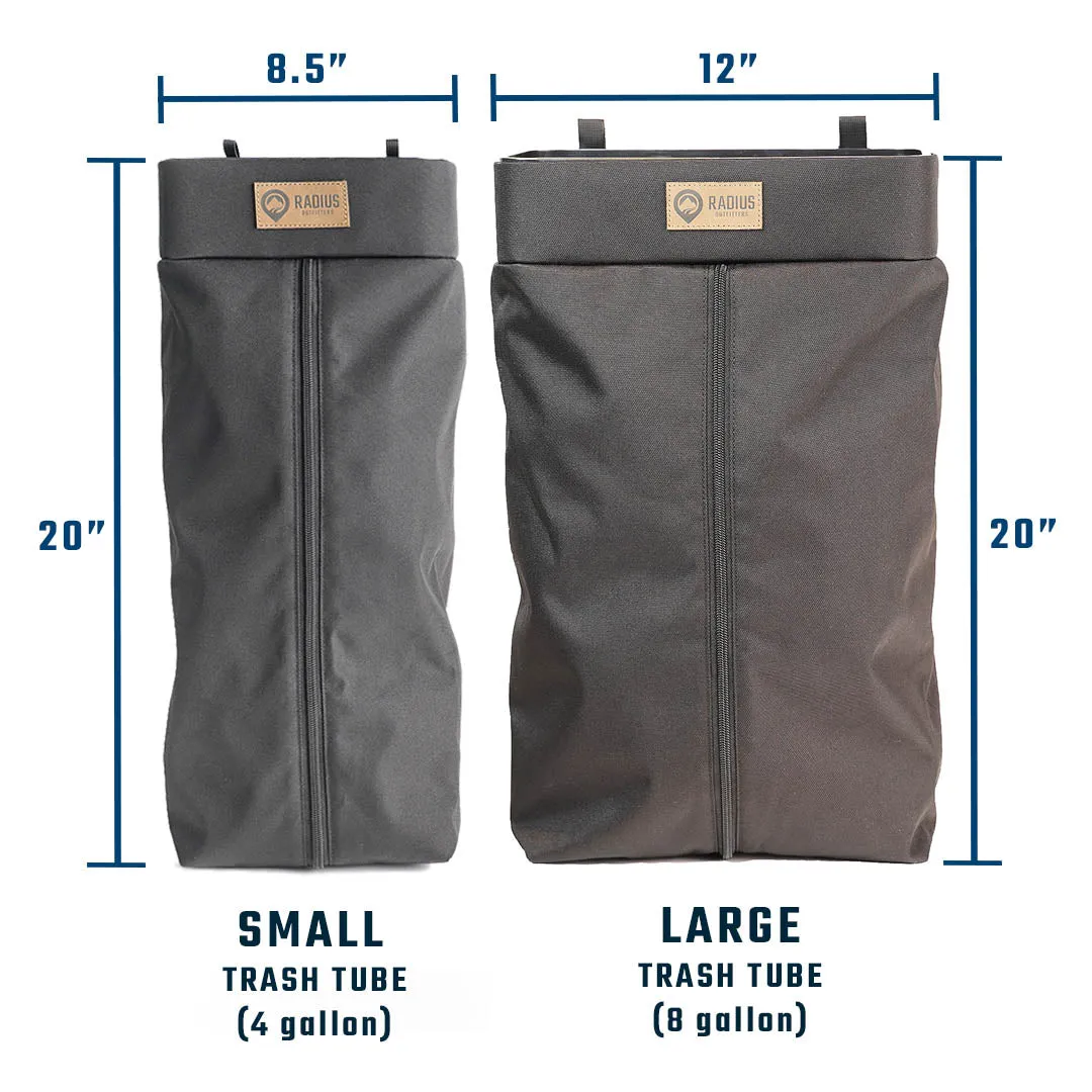 Large Camp Seatback Trash Tube