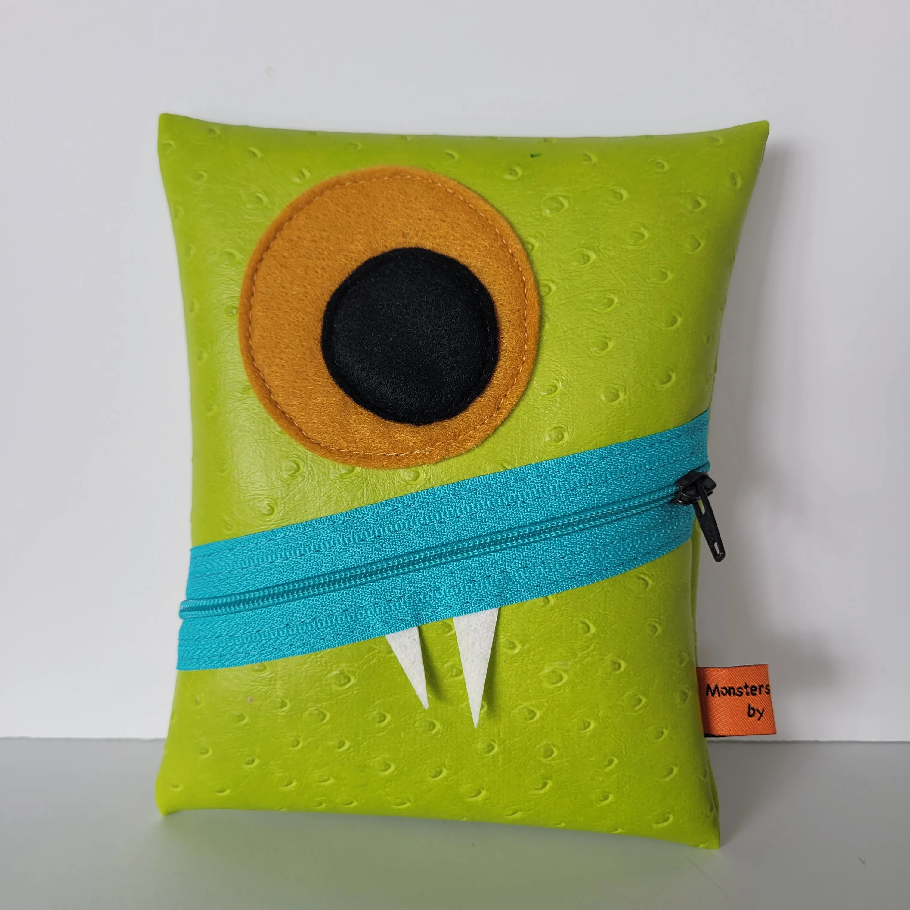Large Monster Zipper Pouch