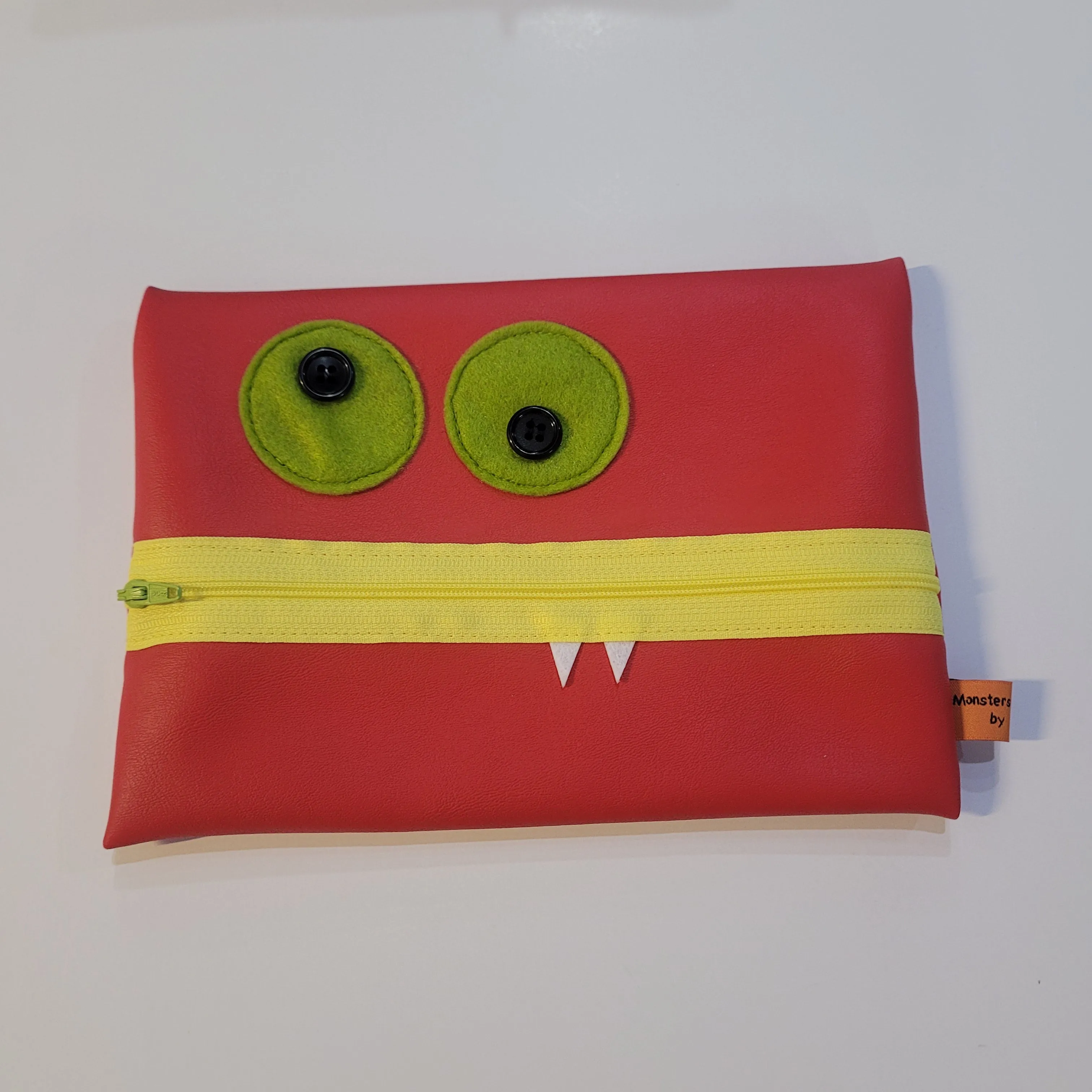 Large Monster Zipper Pouch