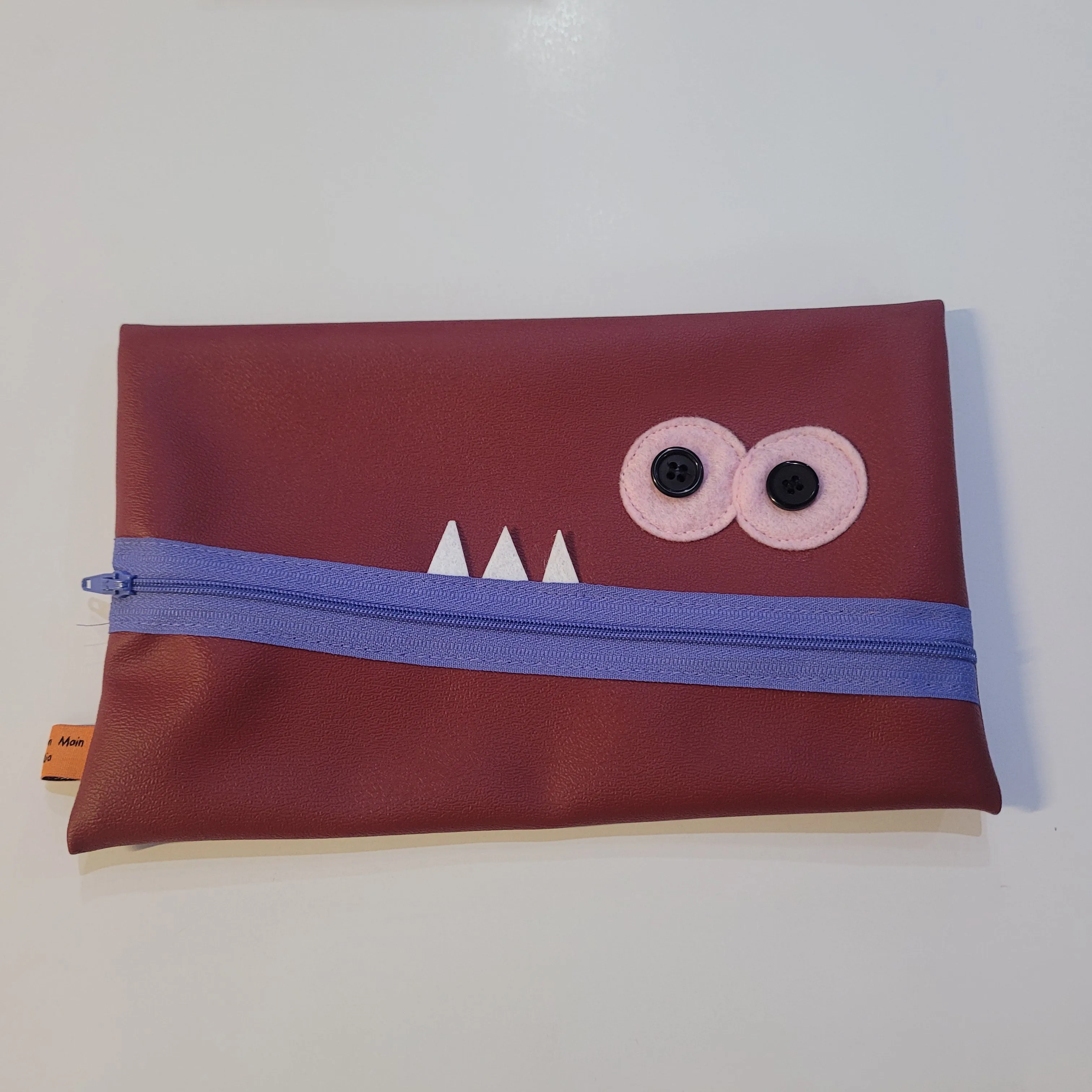 Large Monster Zipper Pouch