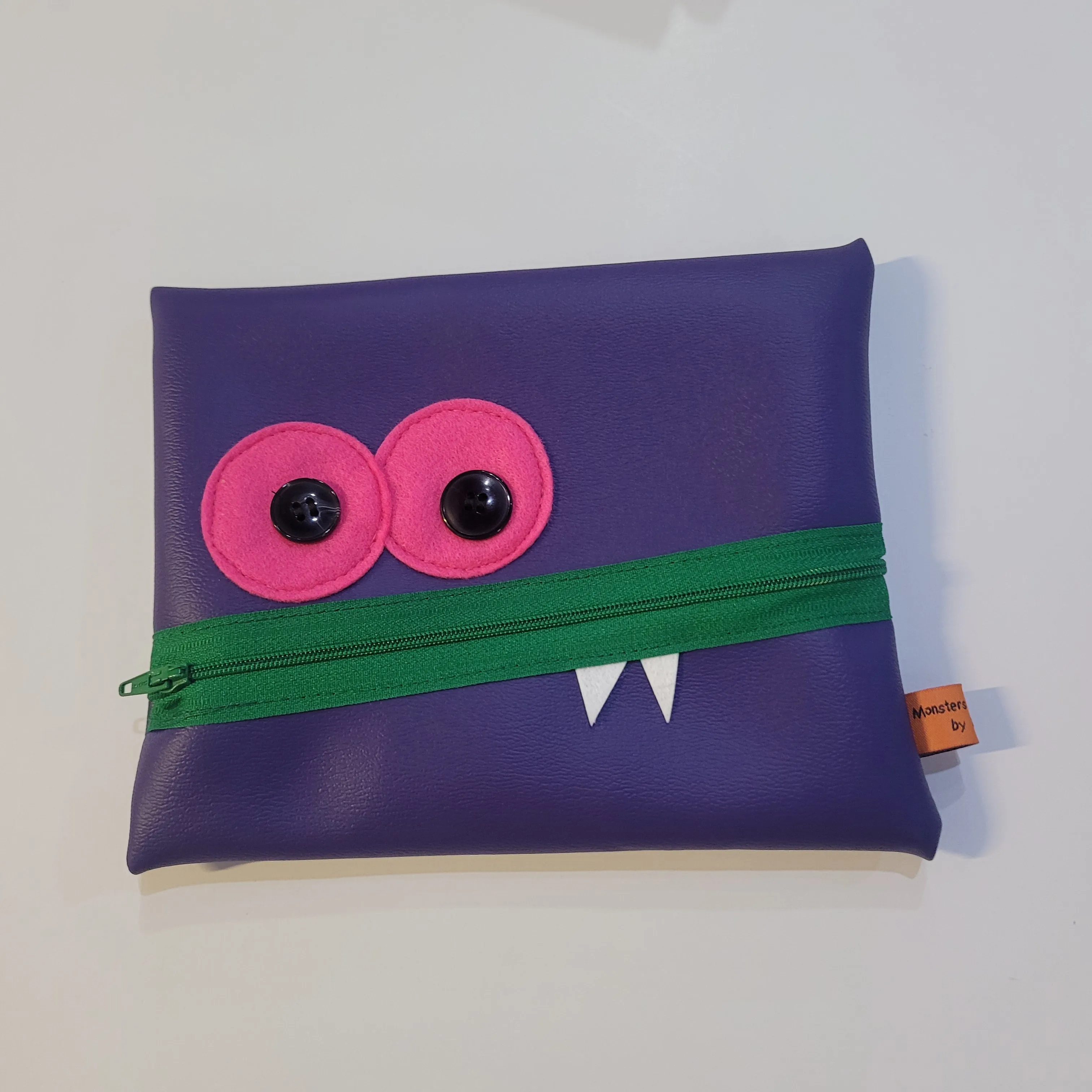 Large Monster Zipper Pouch